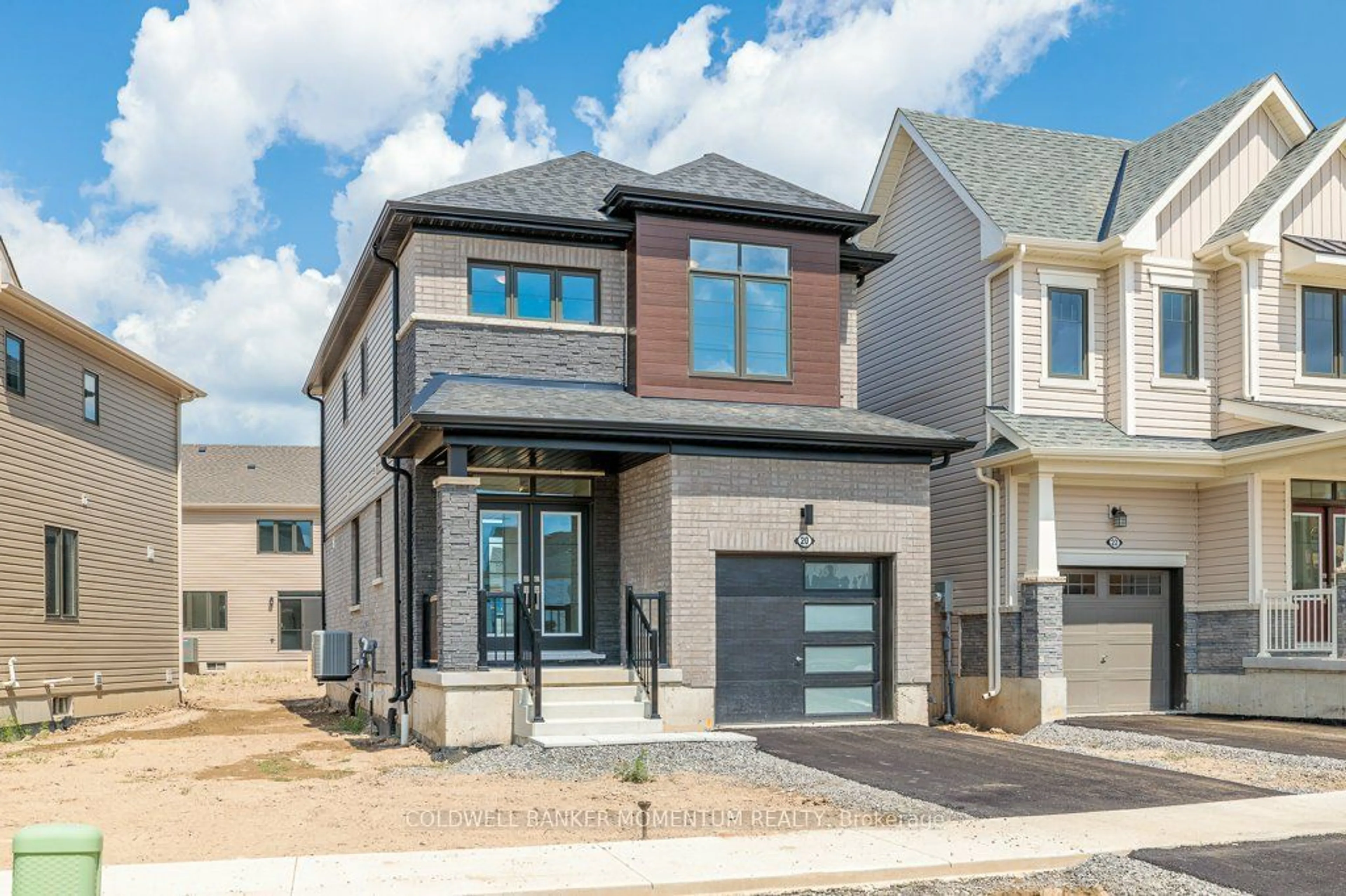 Frontside or backside of a home, the street view for 20 Brighton Lane, Thorold Ontario L2V 0P2