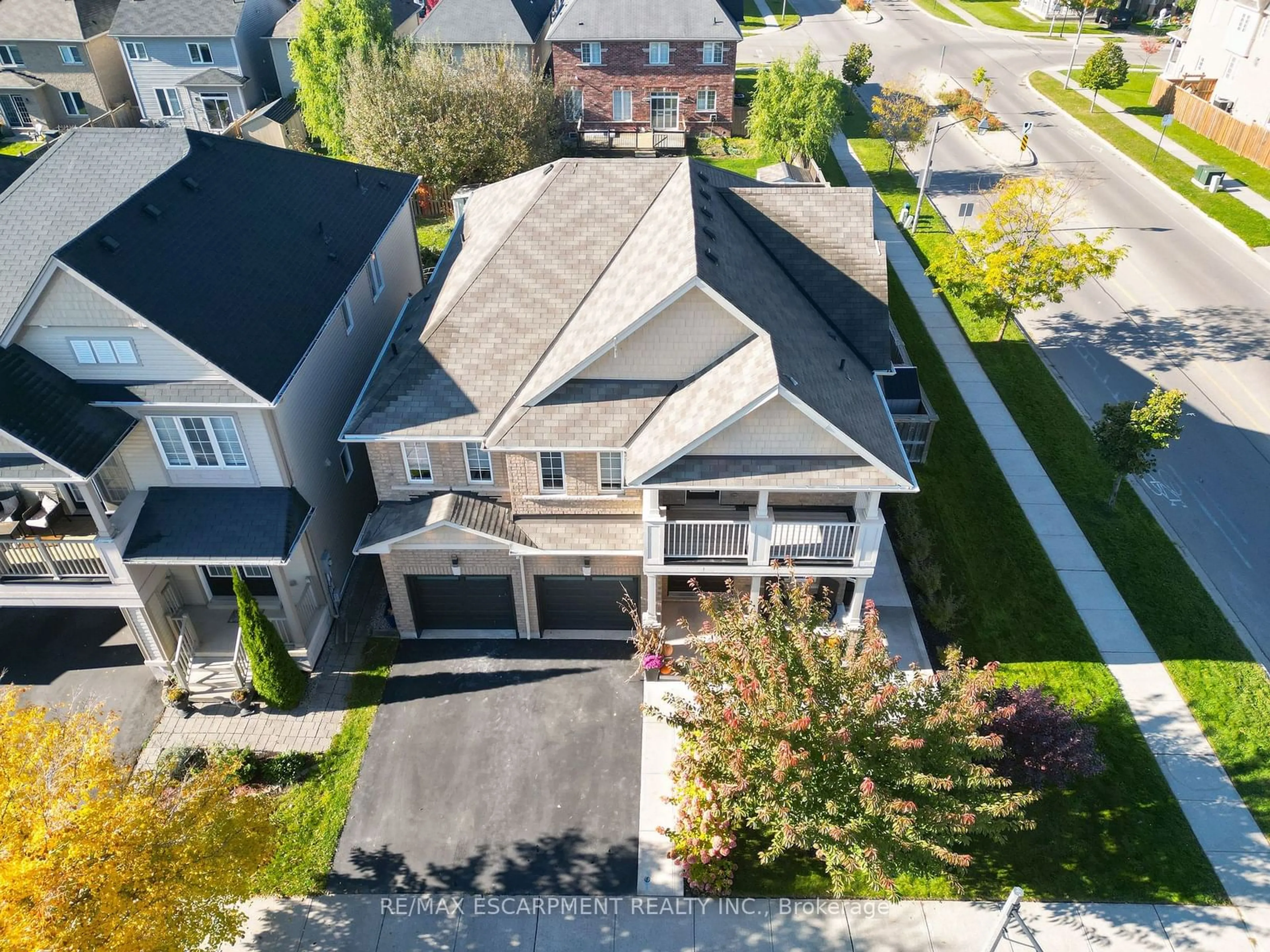 Frontside or backside of a home, the street view for 2 Carroll Lane, Brantford Ontario N3T 0G1