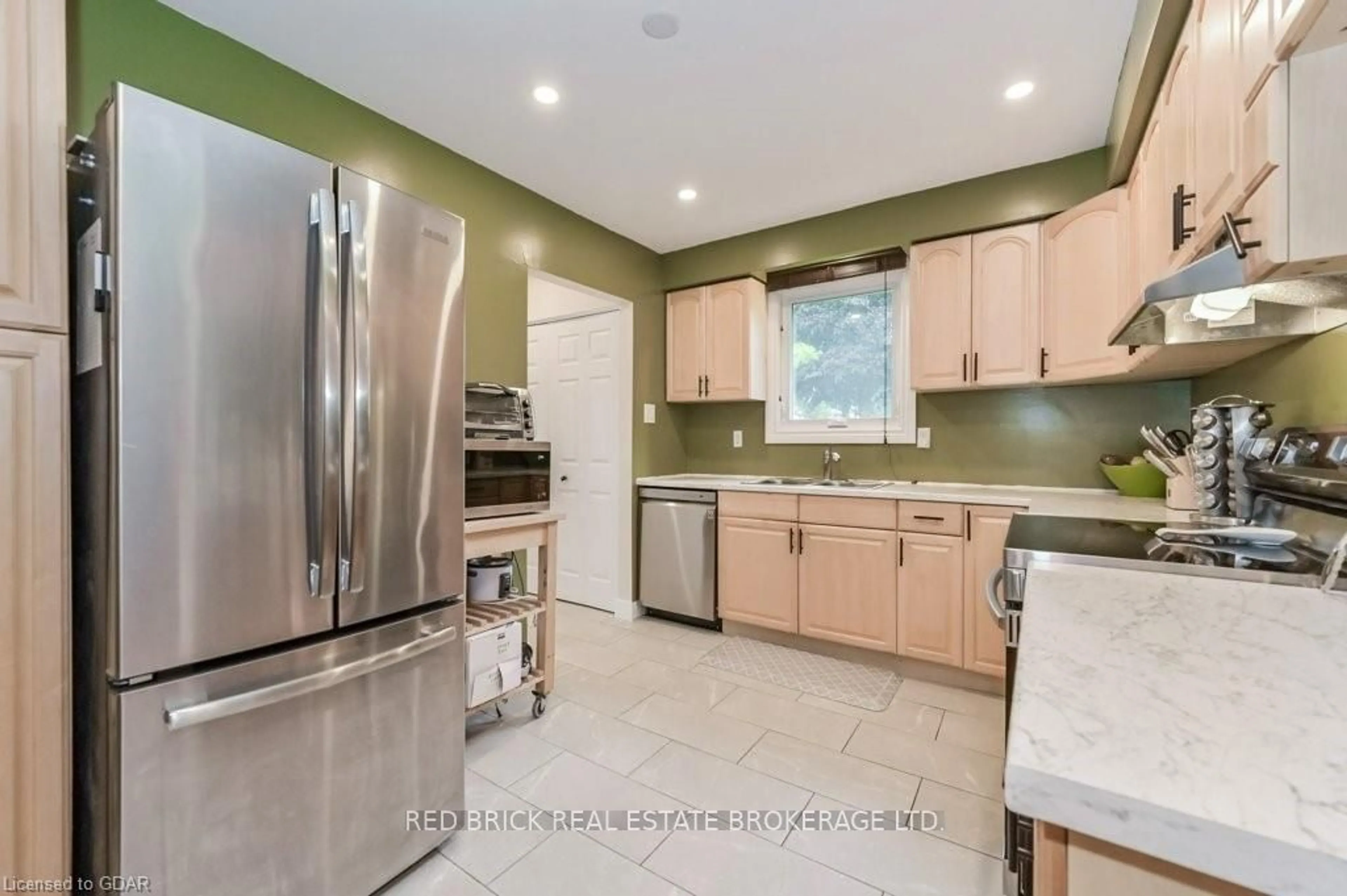 Open concept kitchen for 95 Crozier St, East Luther Grand Valley Ontario L0N 1G0