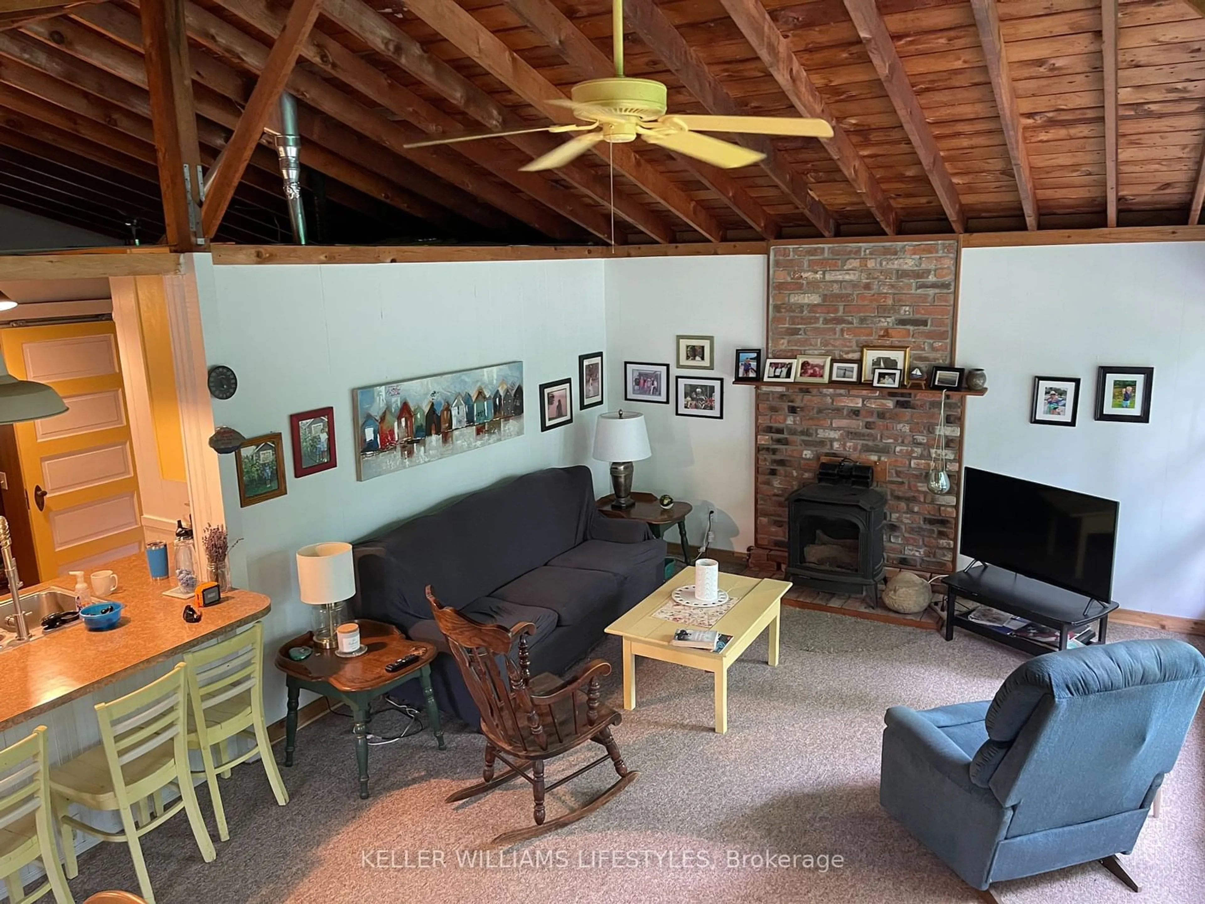 Living room, wood floors for 4929 Edith Lane, Plympton-Wyoming Ontario N0N 1J6