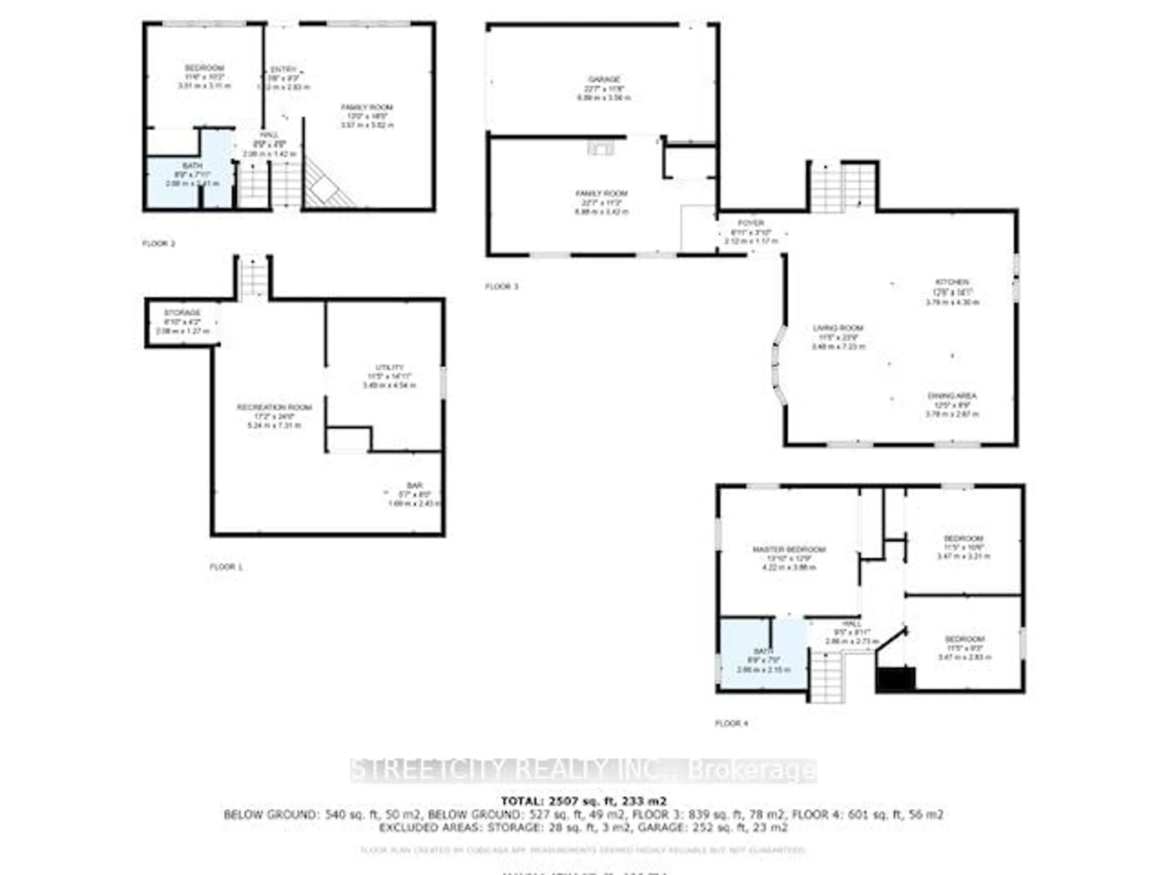 Floor plan for 37 Chateau Crt, London Ontario N6K 2C1