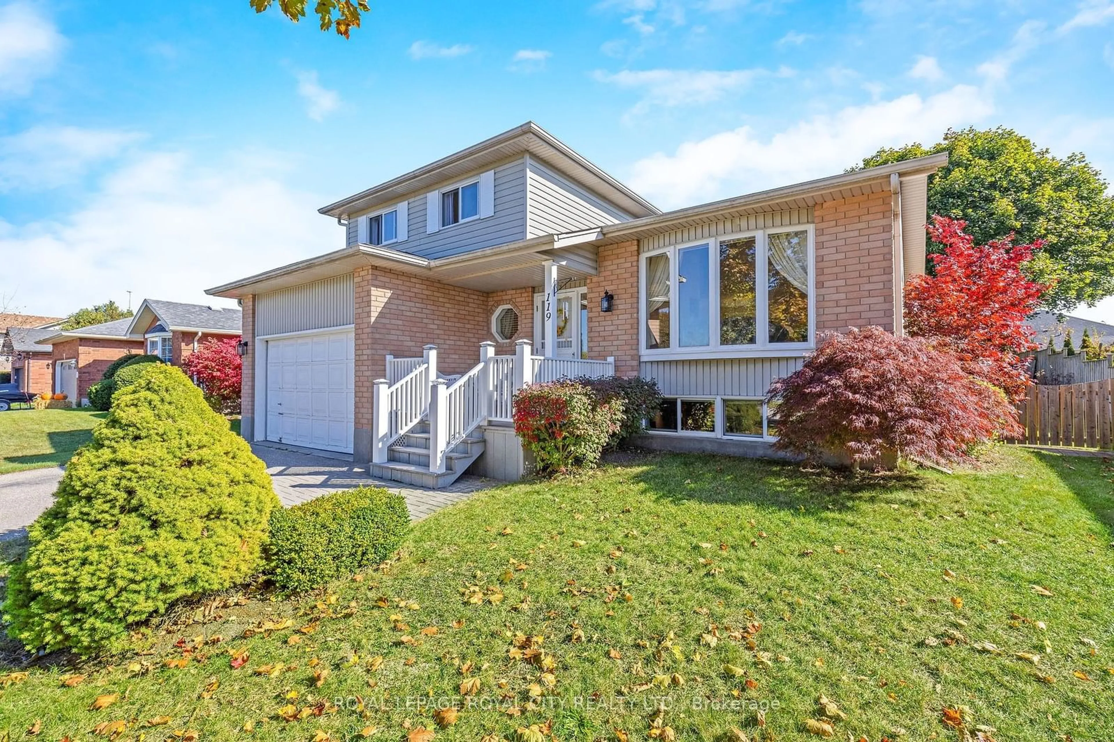 Frontside or backside of a home, the street view for 119 Lou's Blvd, Guelph/Eramosa Ontario N0B 2K0