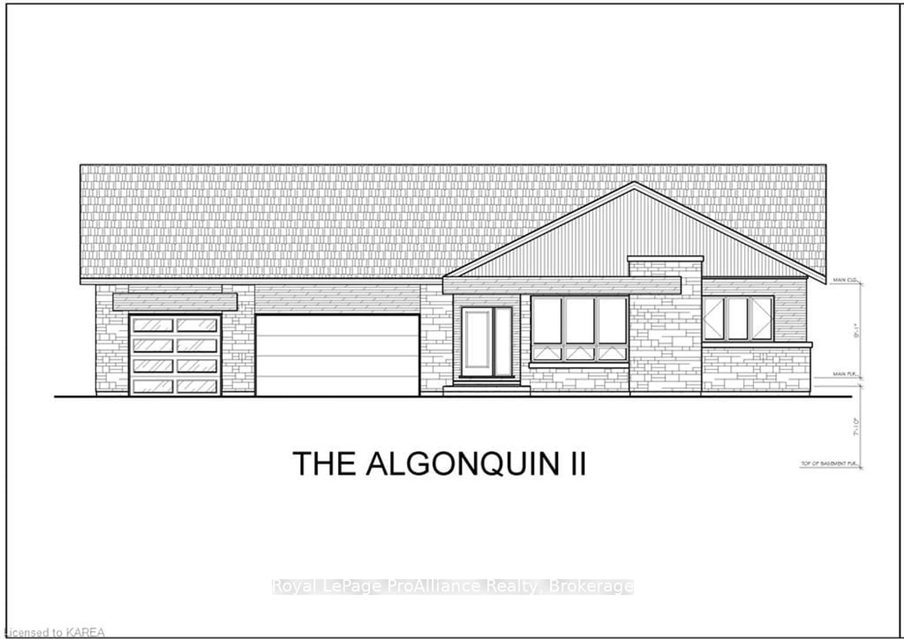 Frontside or backside of a home, the front or back of building for 180 SUMMERSIDE Dr, South Frontenac Ontario K0H 1X0