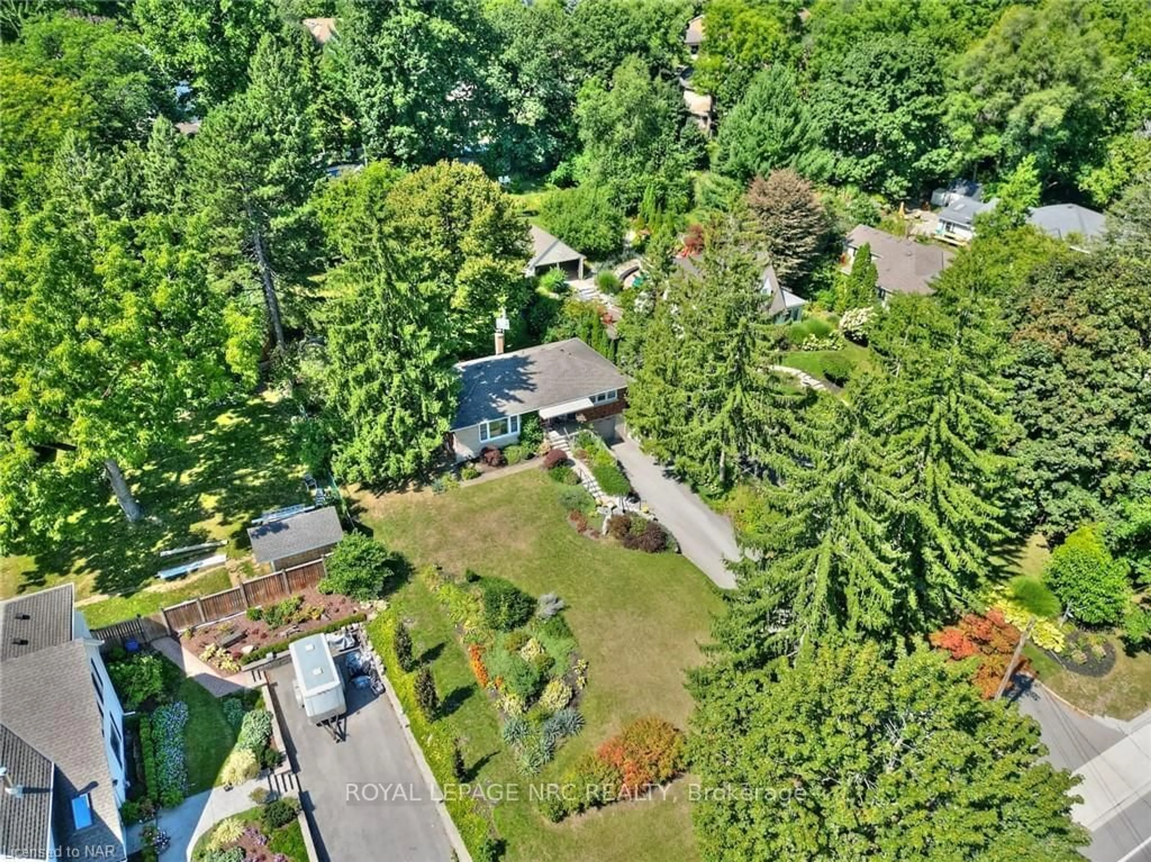 Frontside or backside of a home, the fenced backyard for 1340 PELHAM STREET St, Pelham Ontario L0S 1E0