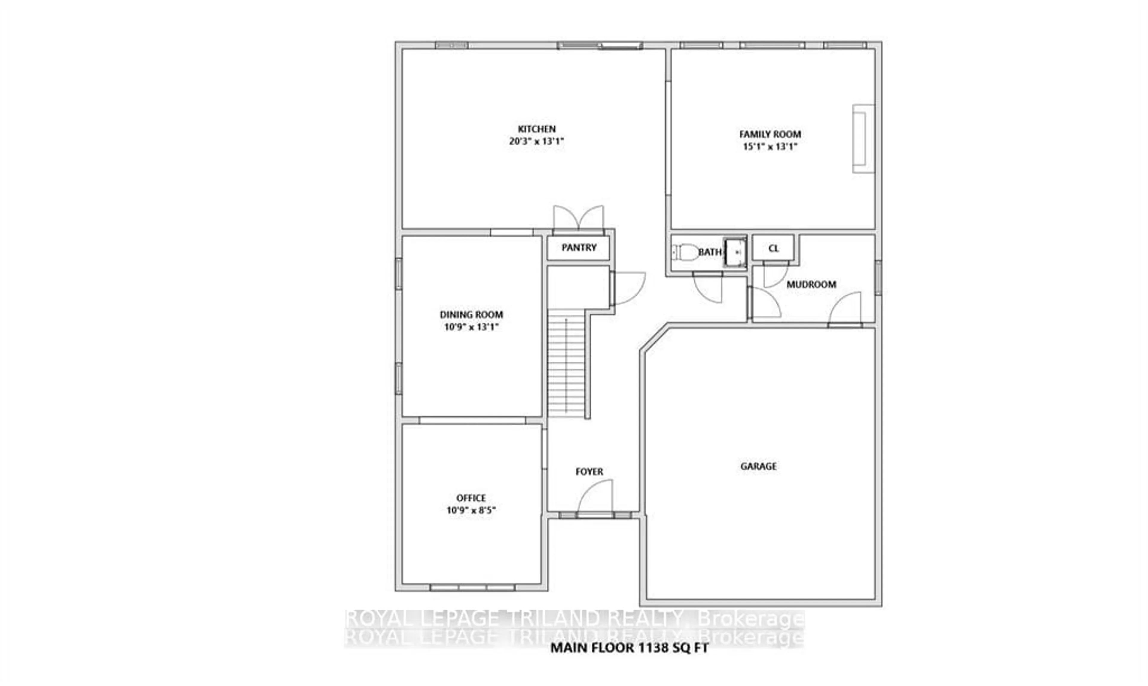 Floor plan for 2145 Quarrier Rd, London Ontario N6G 5L5