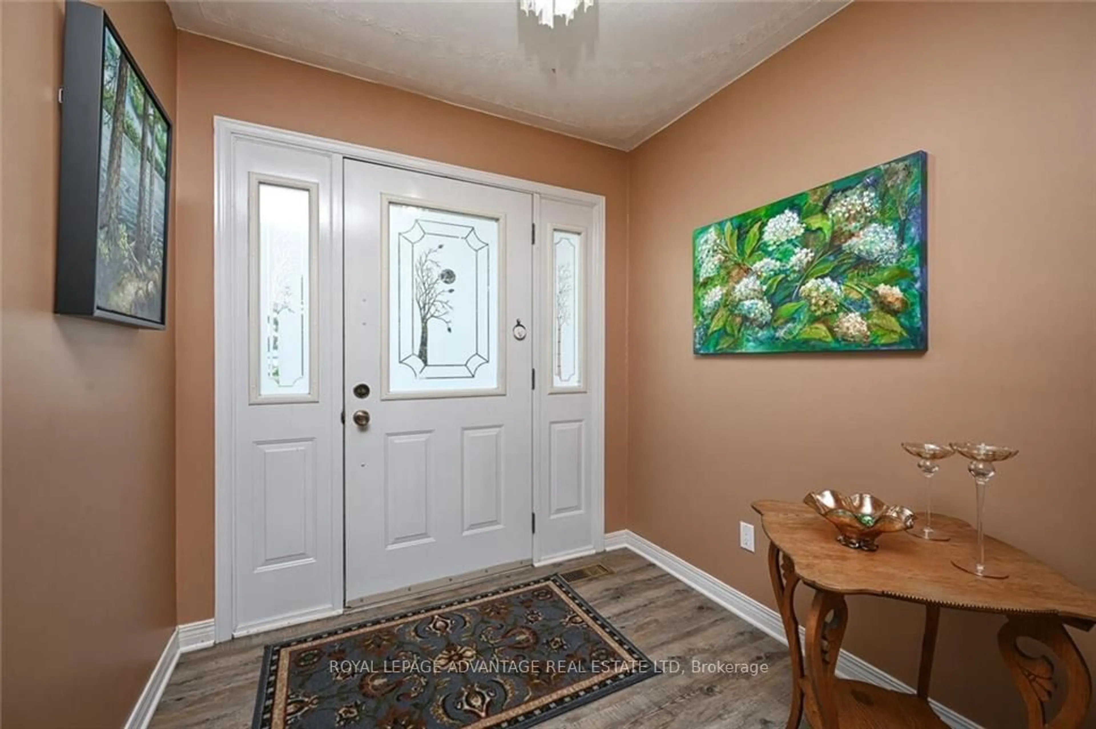 Indoor entryway, wood floors for 514 COUNTY RD 1 Rd, Elizabethtown-Kitley Ontario K7A 4S5