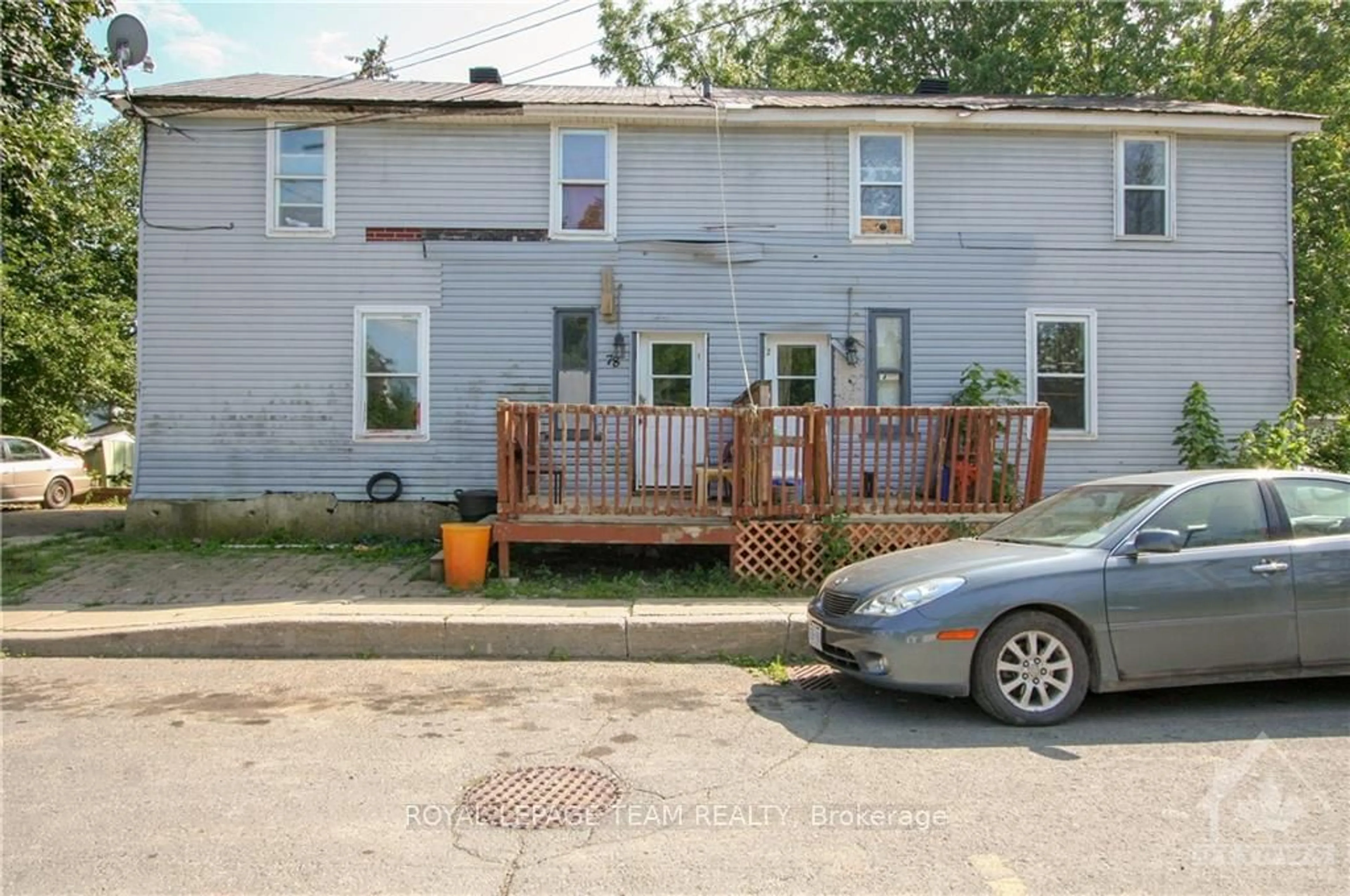 A pic from exterior of the house or condo, the street view for 78 MILL St, North Dundas Ontario K0C 1H0