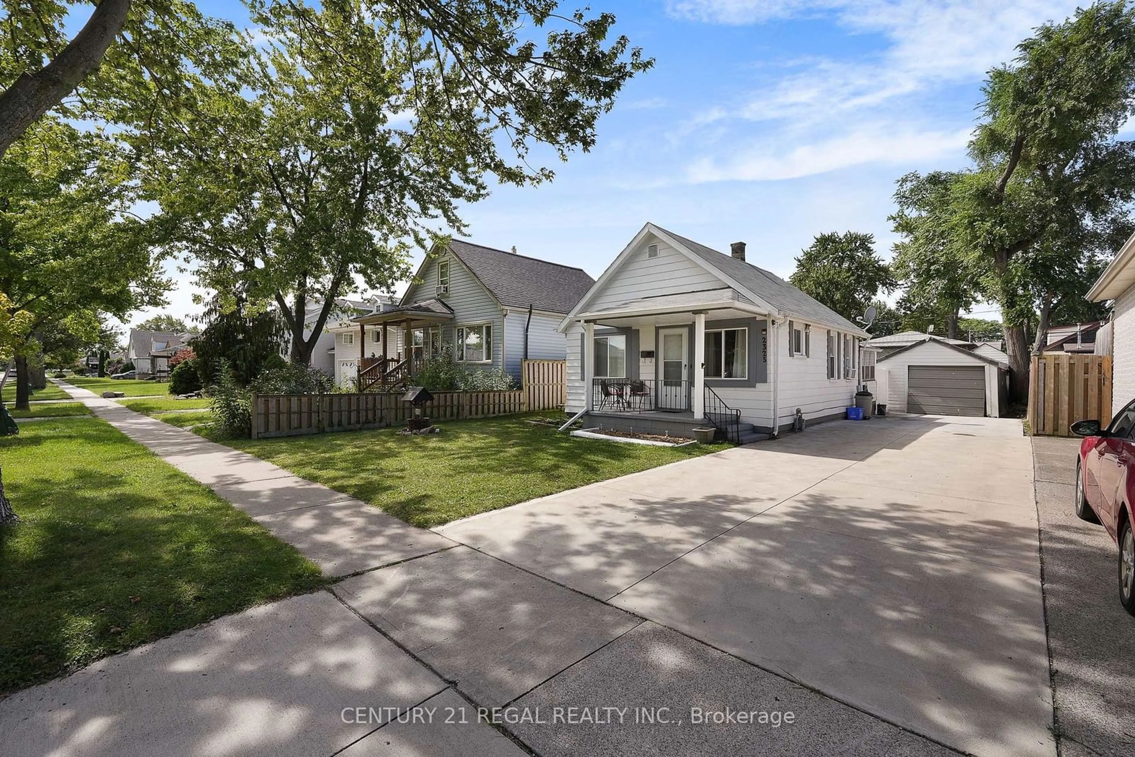 Frontside or backside of a home, the street view for 2325 Chandler Rd, Windsor Ontario N8W 4A5