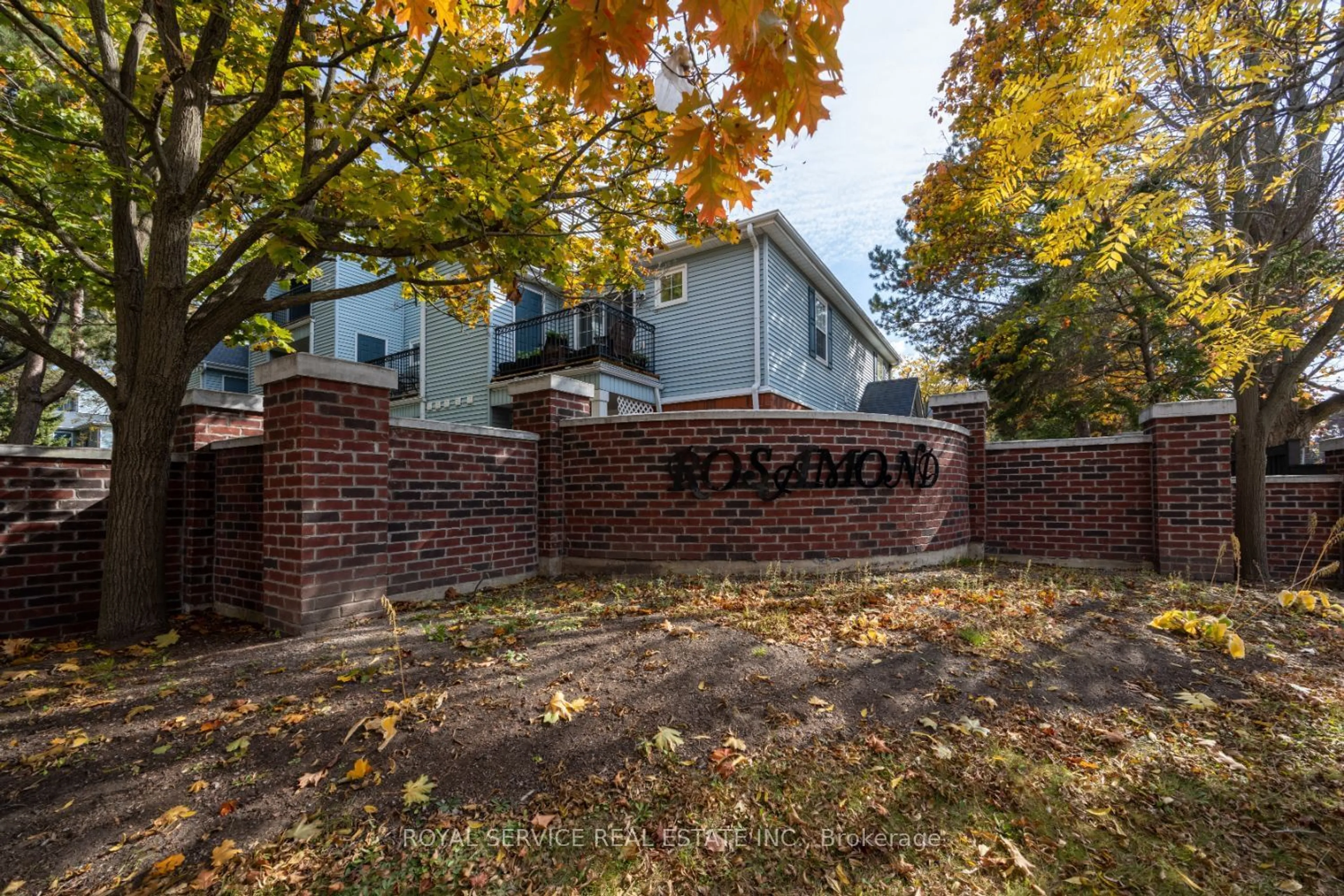 A pic from exterior of the house or condo, the fenced backyard for 182 D'arcy St #A205, Cobourg Ontario K9A 5H9