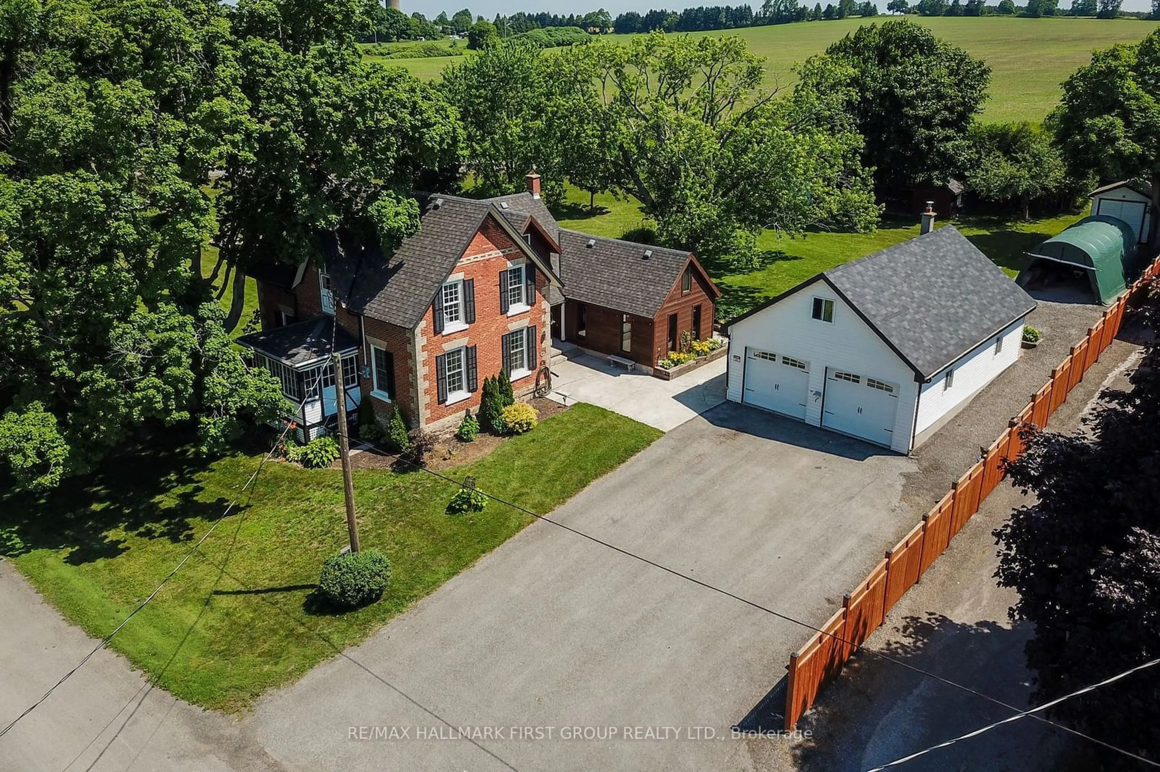 Frontside or backside of a home, cottage for 7021 Perrytown Rd, Port Hope Ontario L1A 3V5