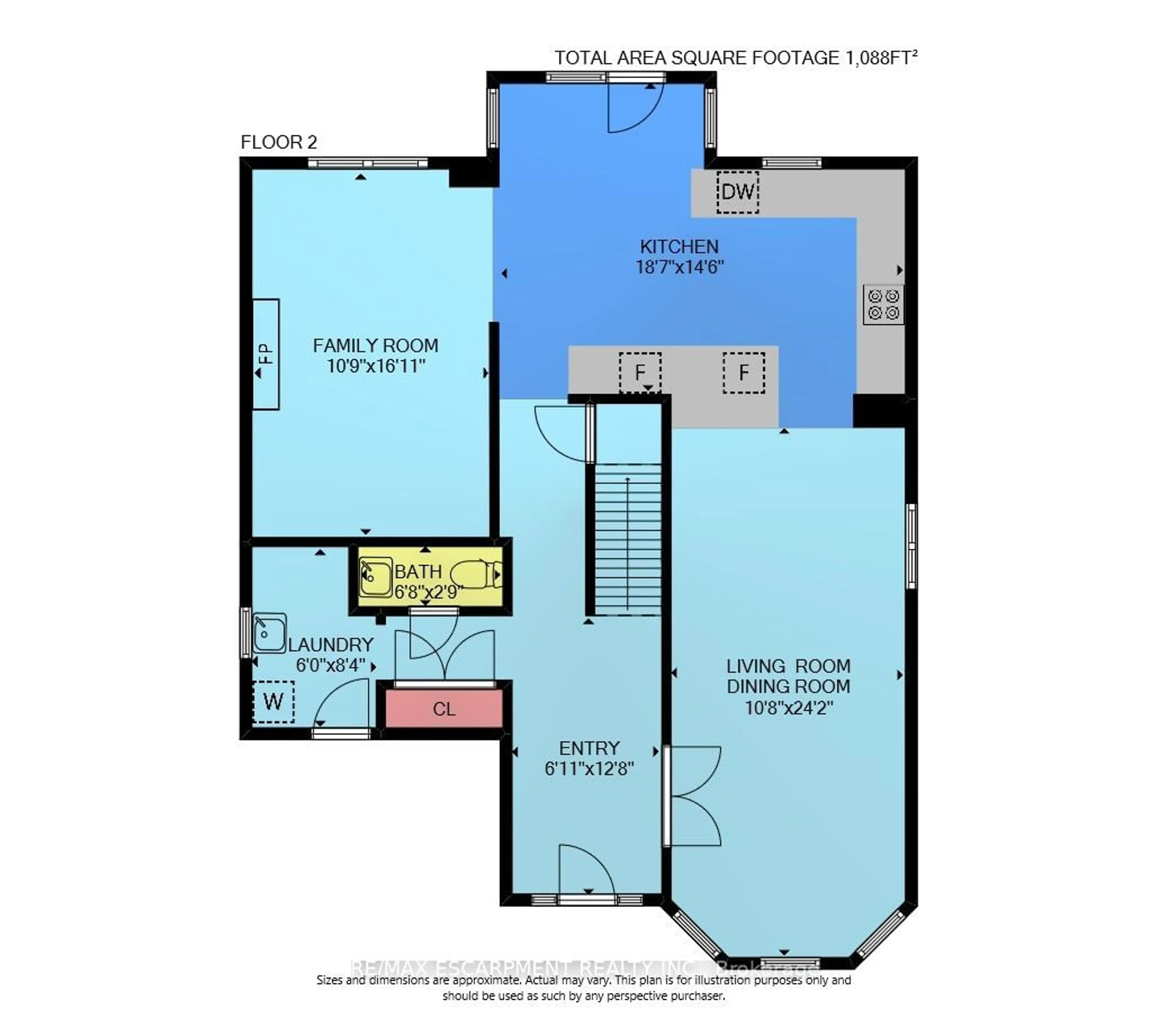 Floor plan for 15 Sumner Cres, Grimsby Ontario L3M 5E2