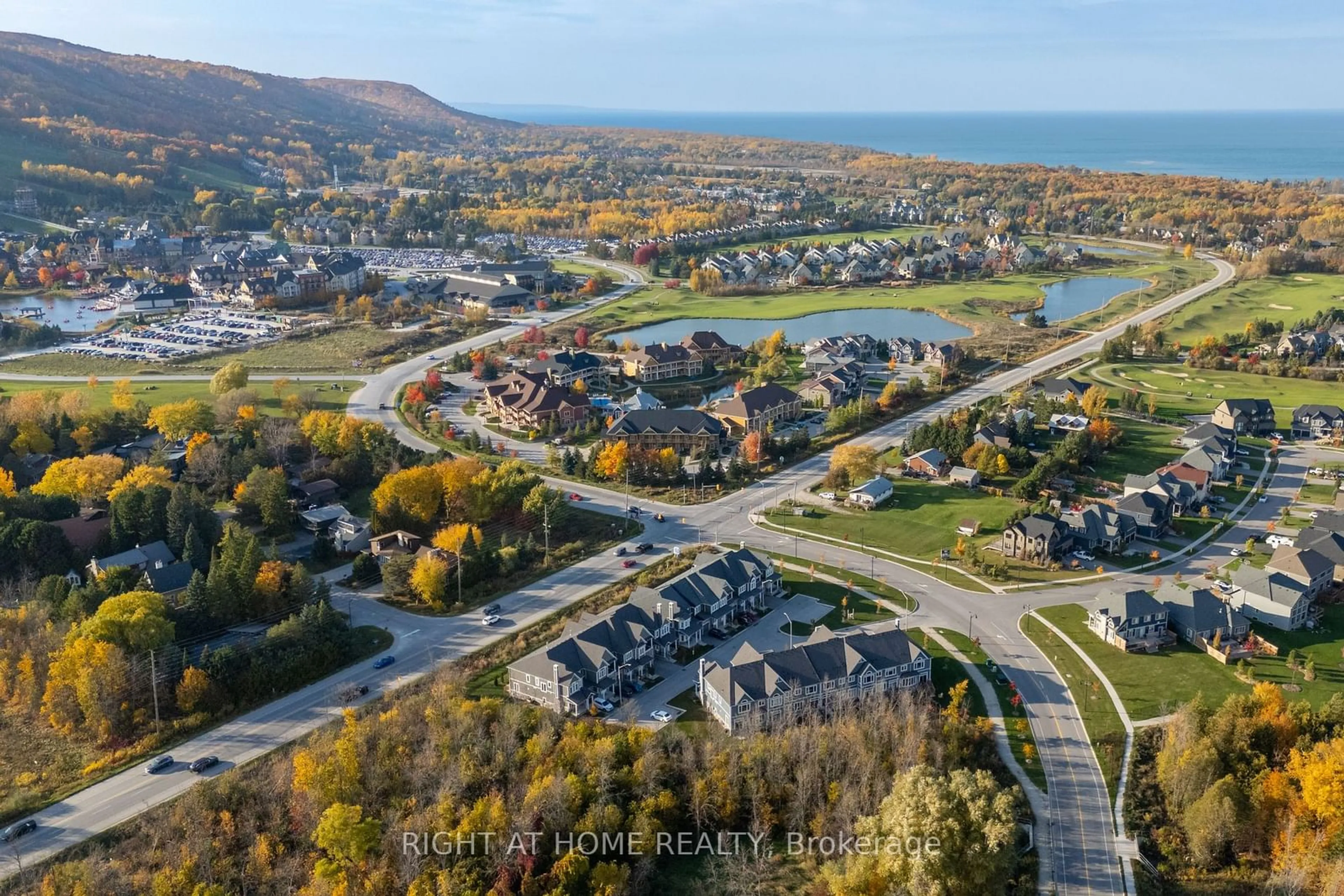 A pic from exterior of the house or condo, lake for 218 Crosswinds Blvd #7, Blue Mountains Ontario L9Y 5S8