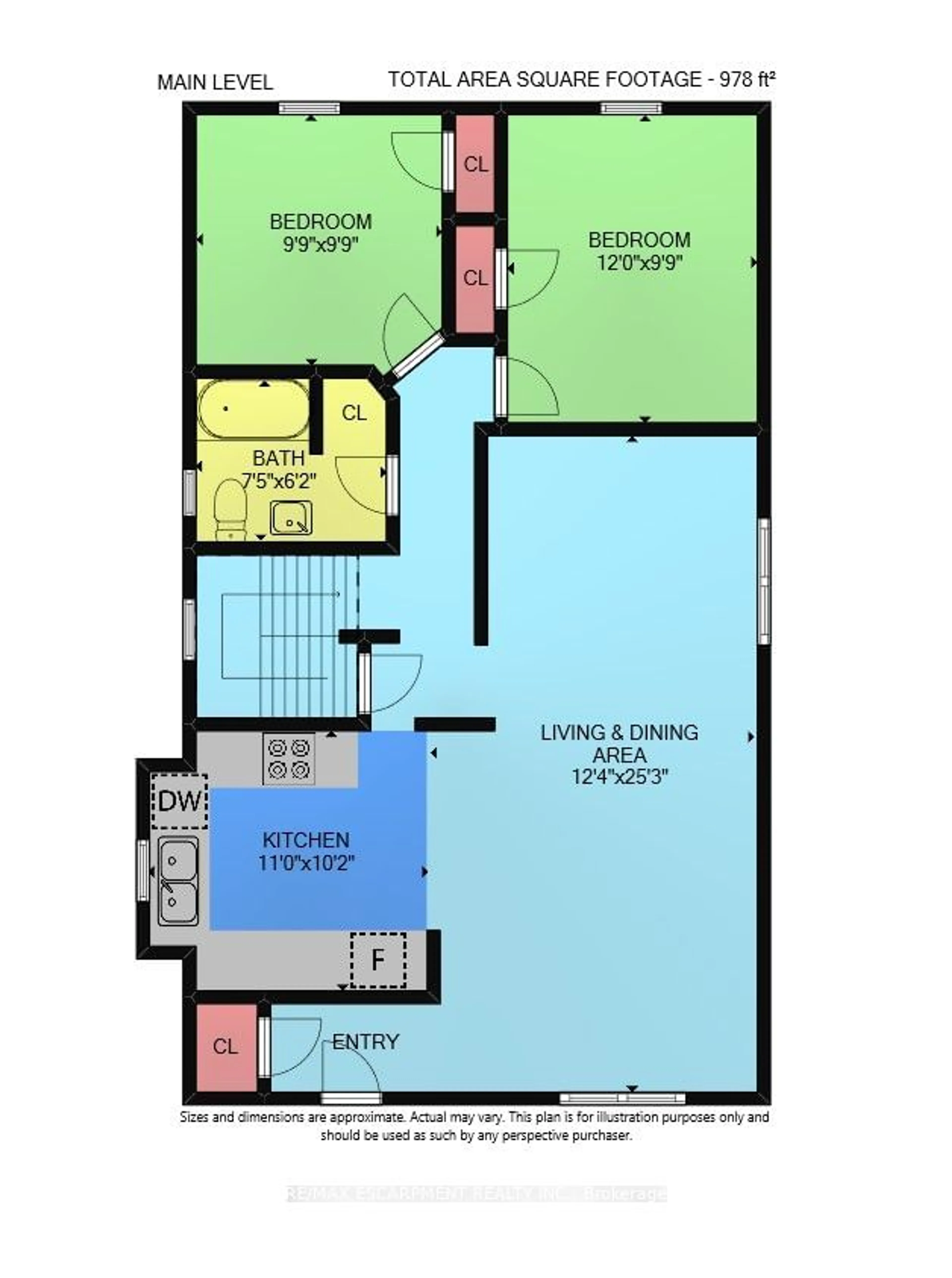 Floor plan for 21 Weir St, Hamilton Ontario L8K 3A3