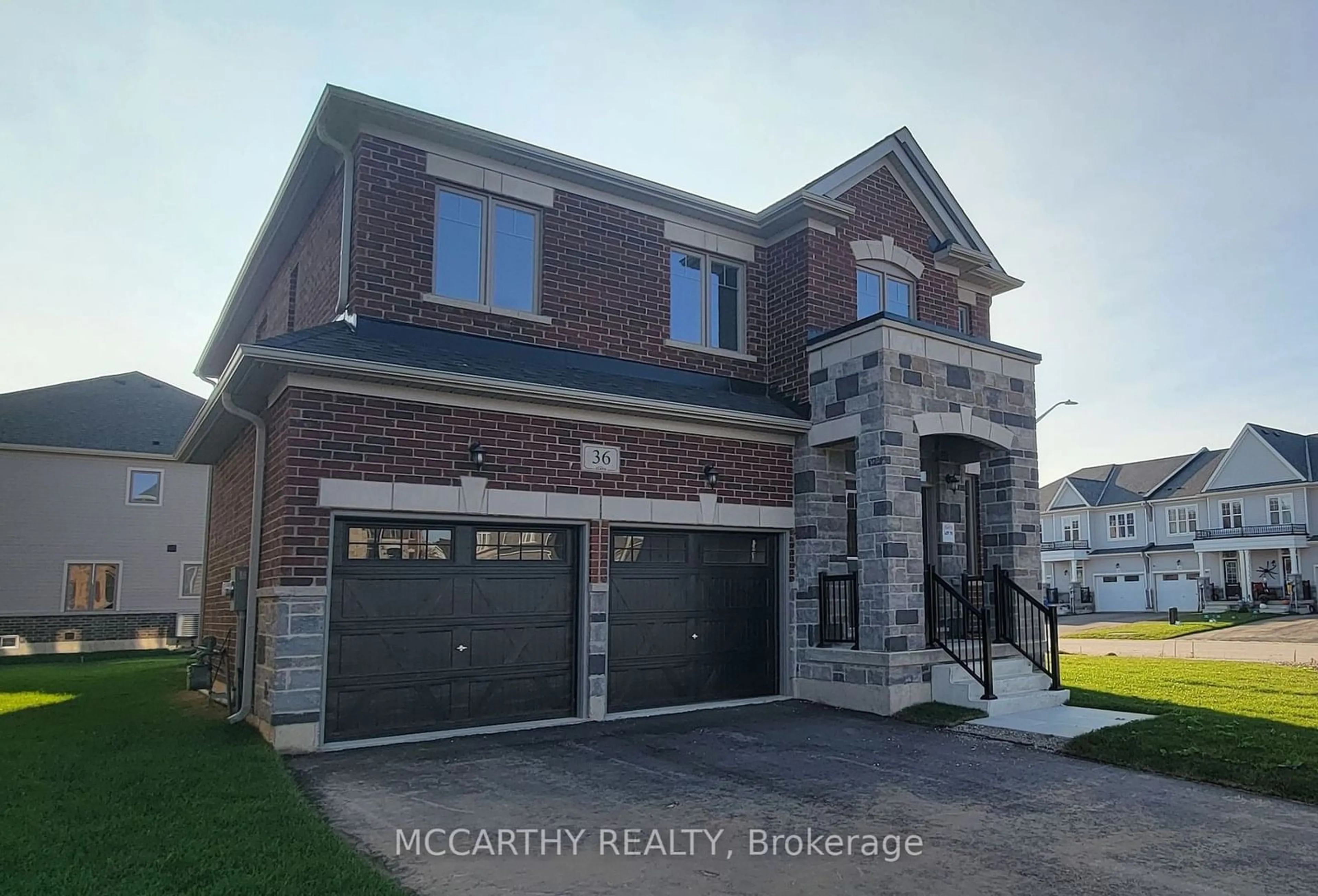 Home with brick exterior material for 36 Doc Lougheed Ave, Southgate Ontario N0C 1B0