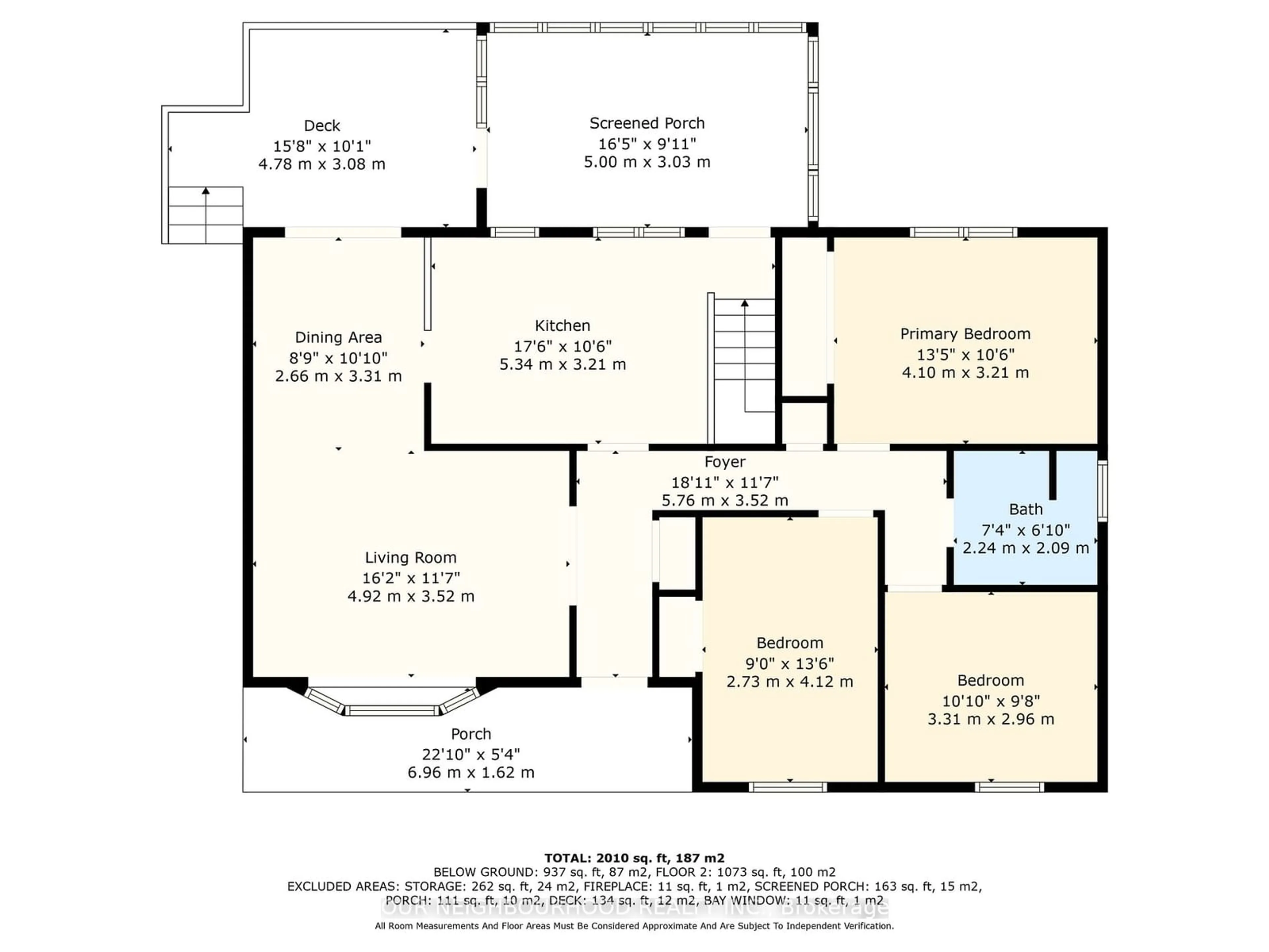 Floor plan for 20 Haig St, Quinte West Ontario K0K 1E0