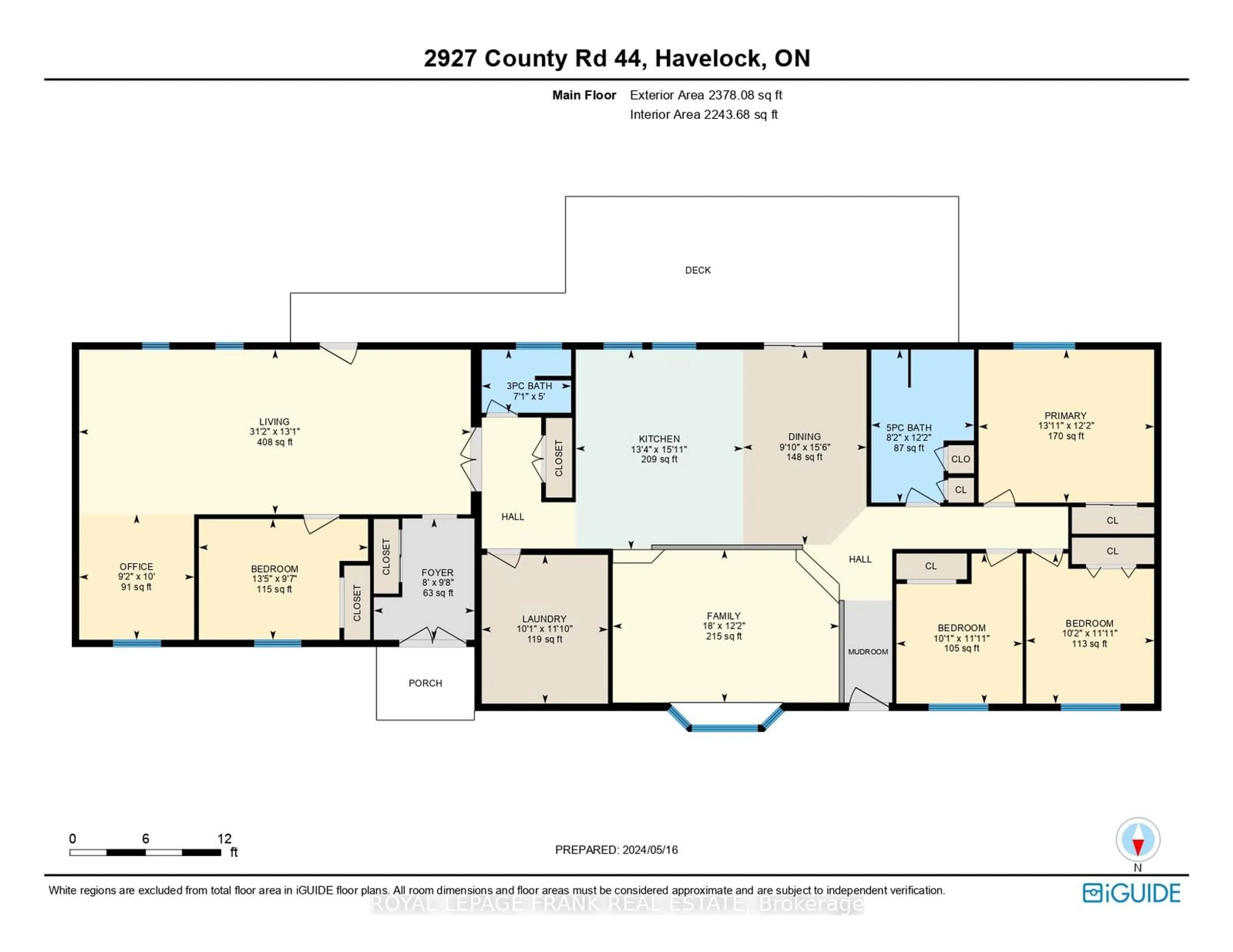 Floor plan for 2927 County Rd 44, Havelock-Belmont-Methuen Ontario K0L 1Z0