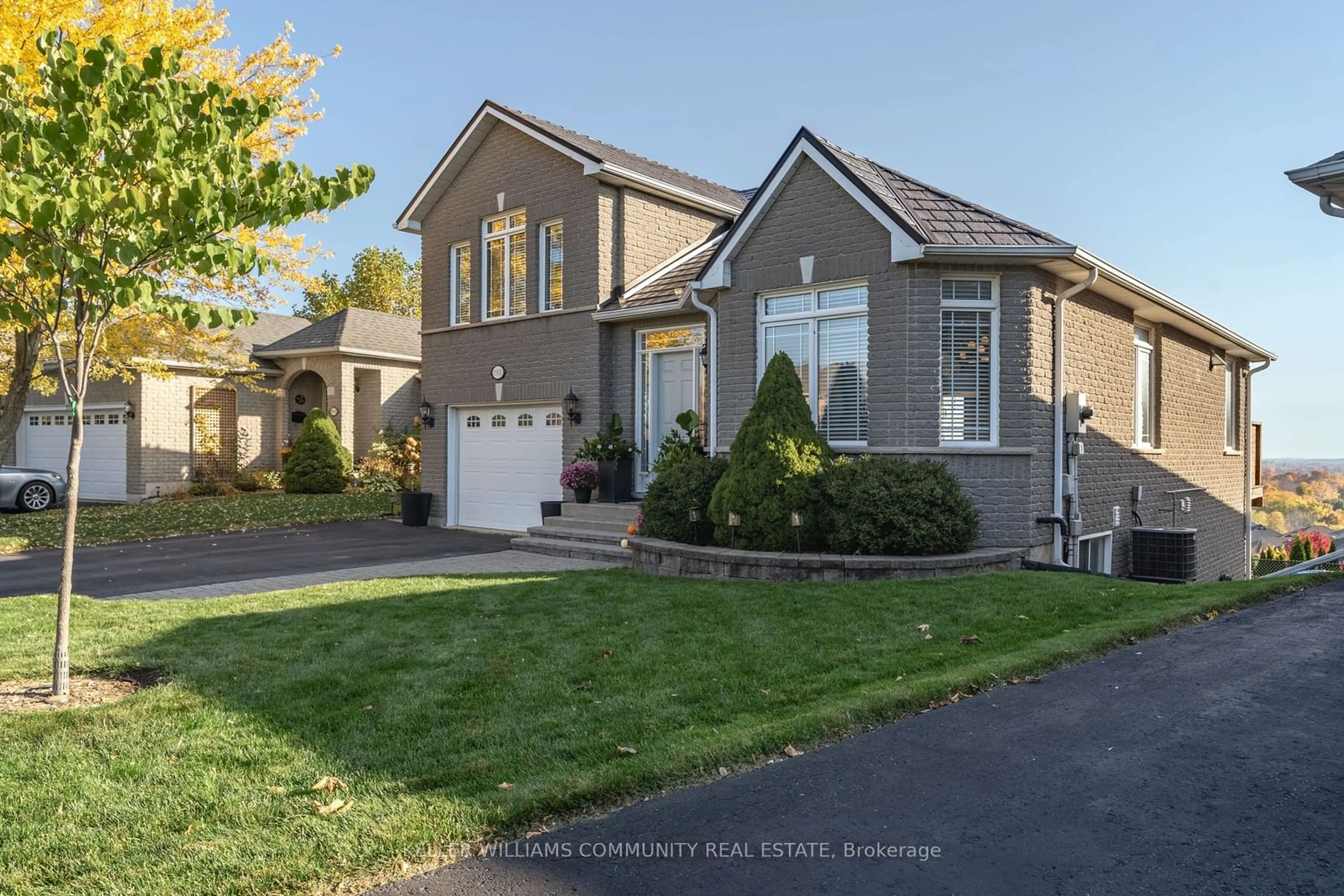 Frontside or backside of a home, the street view for 1111 Baker St, Peterborough Ontario K9H 7R3