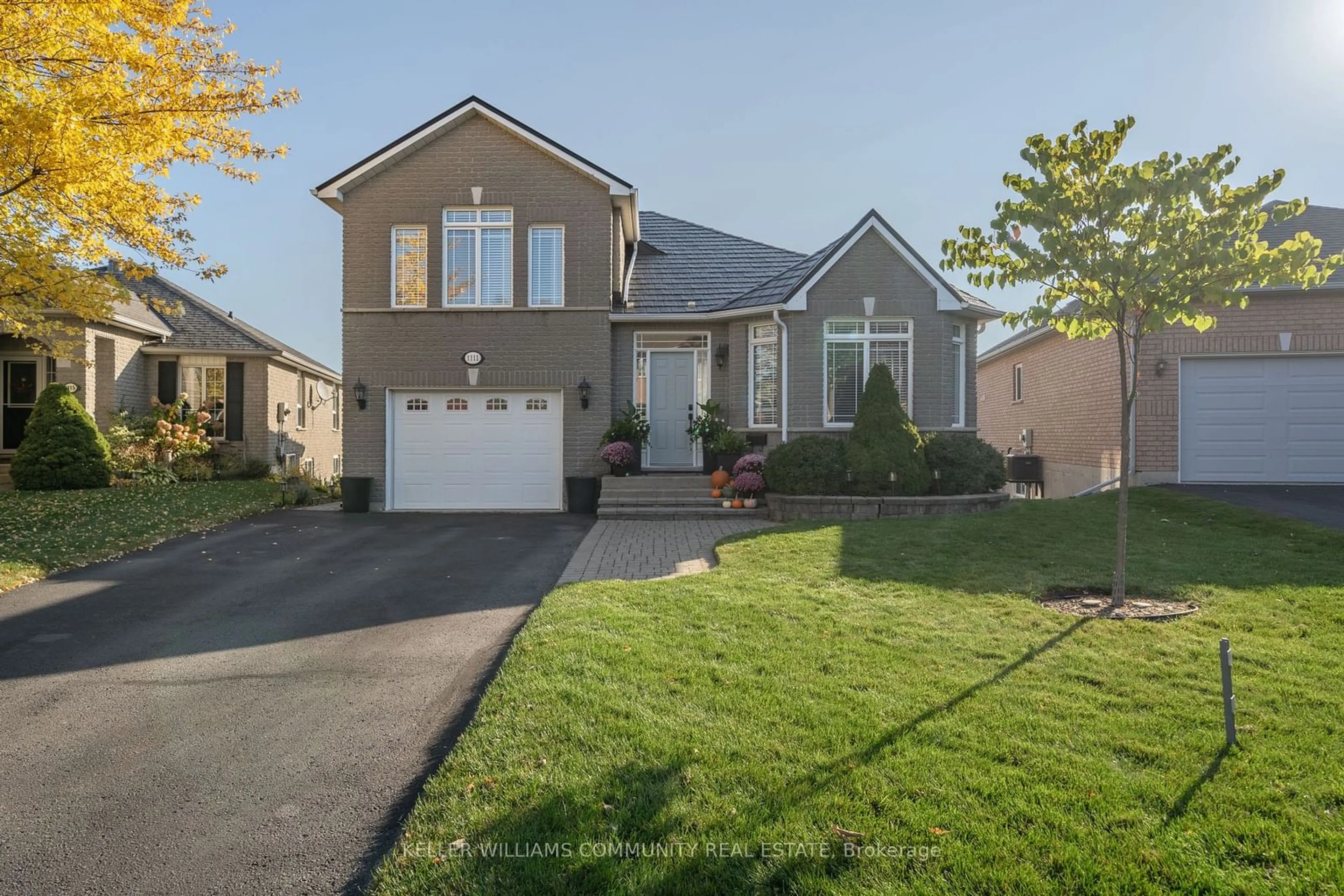 Frontside or backside of a home, the street view for 1111 Baker St, Peterborough Ontario K9H 7R3