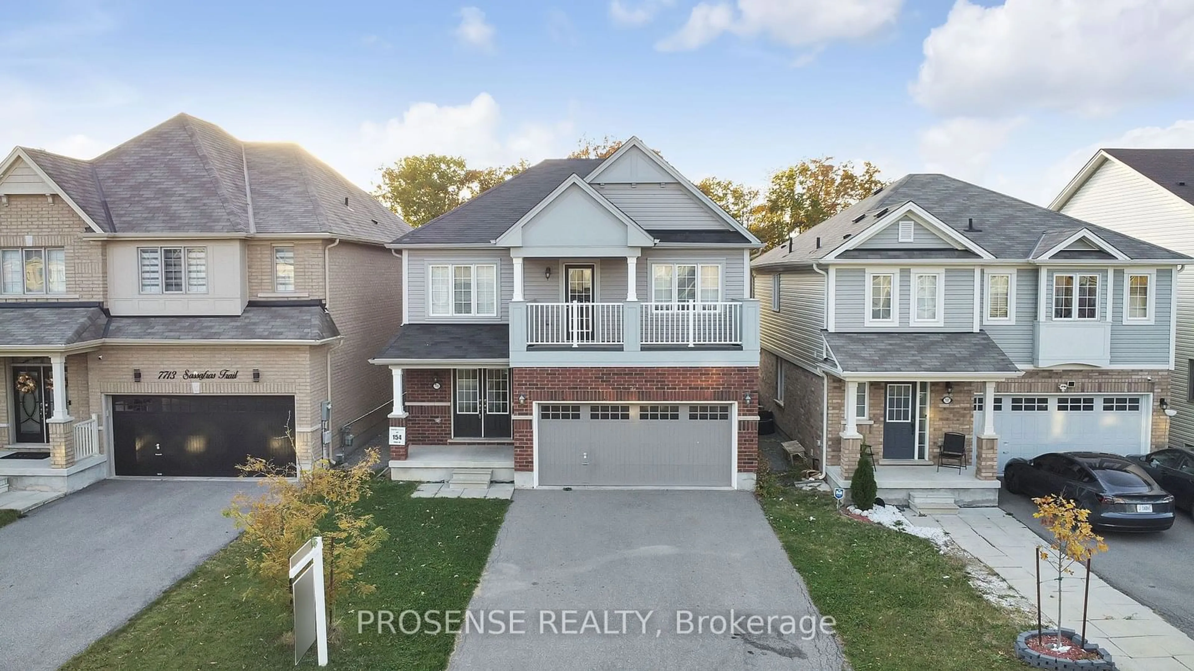 Frontside or backside of a home, the street view for 7705 Sassafras Tr, Niagara Falls Ontario L2H 0N5