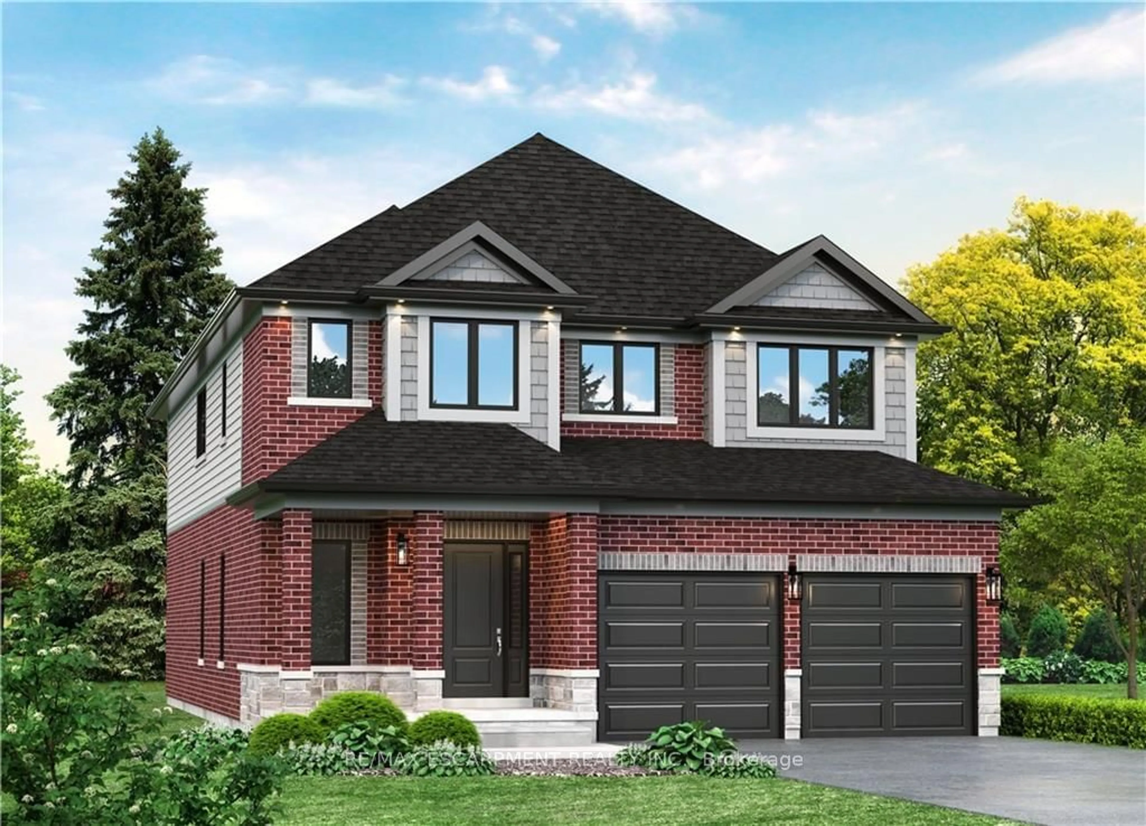 Home with brick exterior material for Lot 12 Kellogg Ave, Hamilton Ontario L0R 1W0