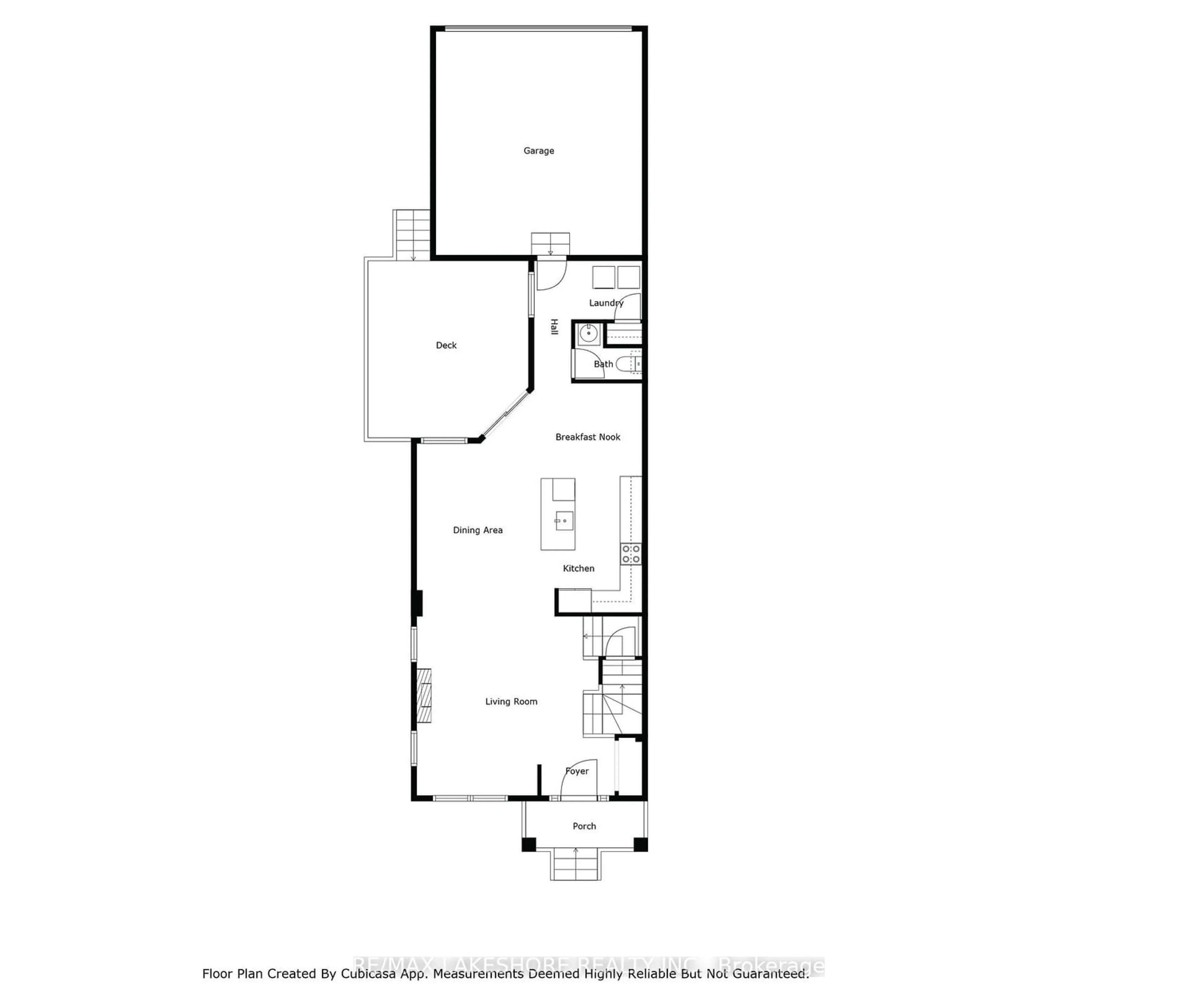 Floor plan for 282 Strachan St, Port Hope Ontario L1A 0C8