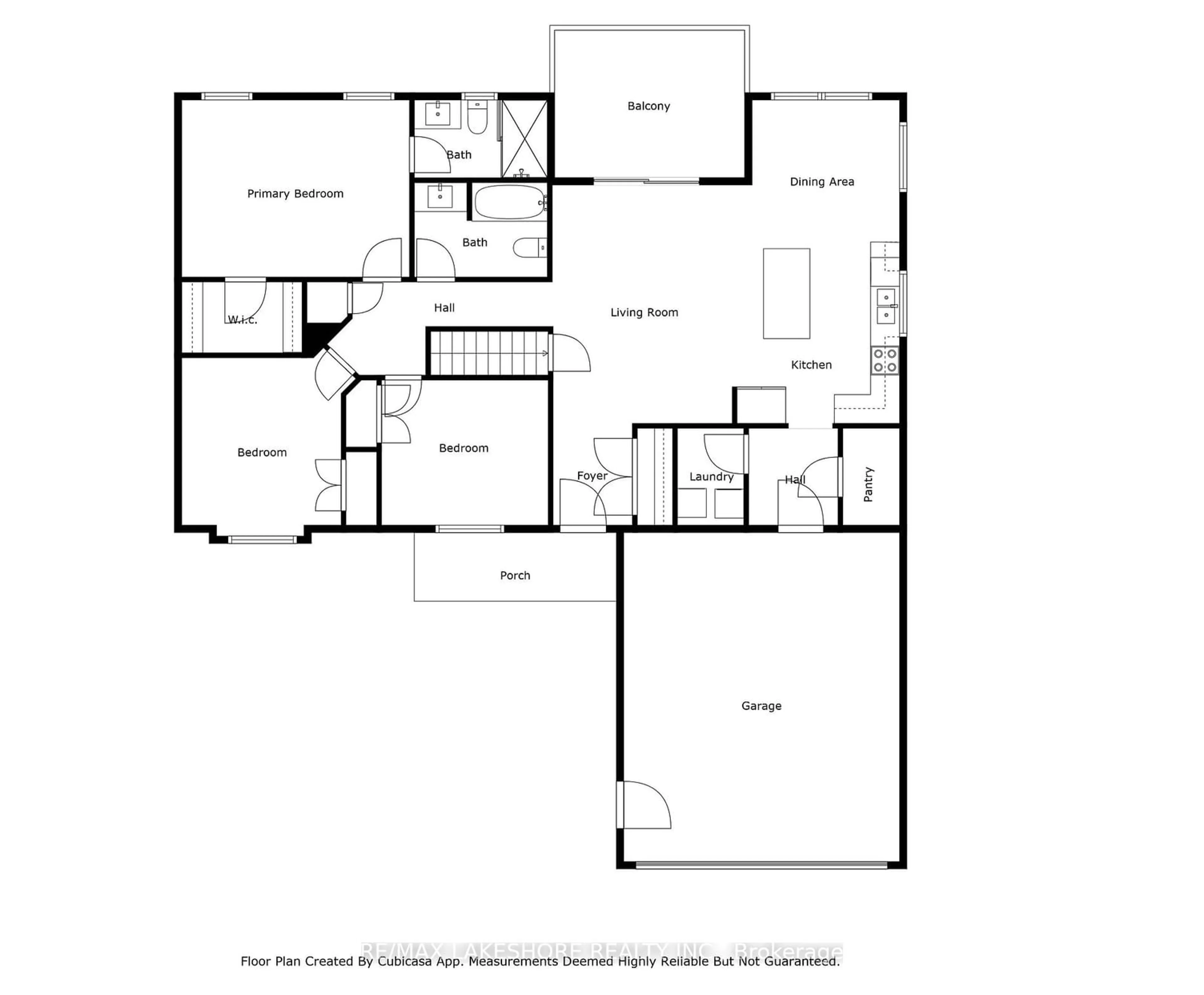 Floor plan for 103 Hampton Cres, Alnwick/Haldimand Ontario K0K 2X0