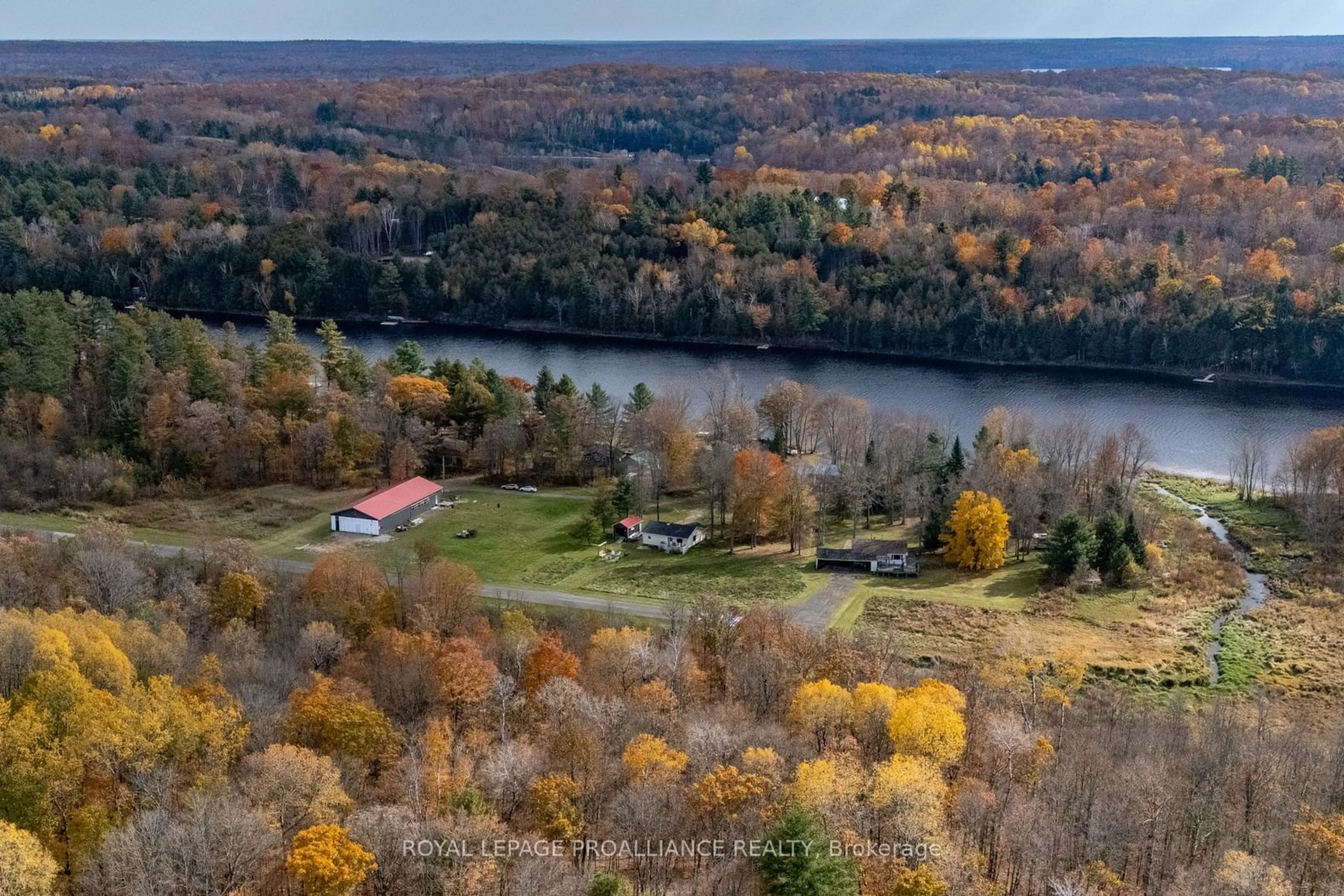 A pic from exterior of the house or condo, the view of lake or river for 1019 Turner Way, Central Frontenac Ontario K0H 1B0