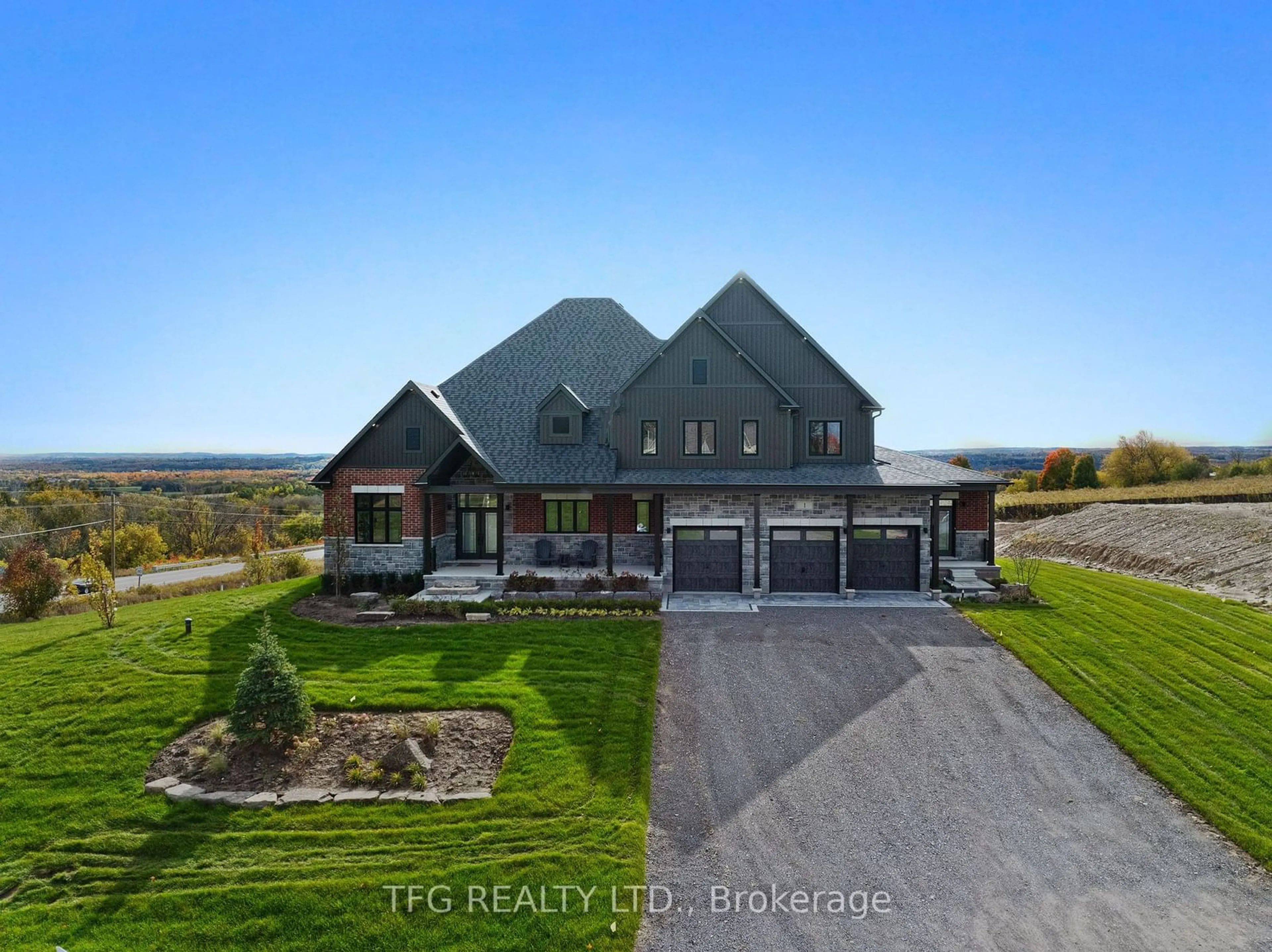 Frontside or backside of a home, the street view for 1 Cameron Crt, Cavan Monaghan Ontario L0A 1C0