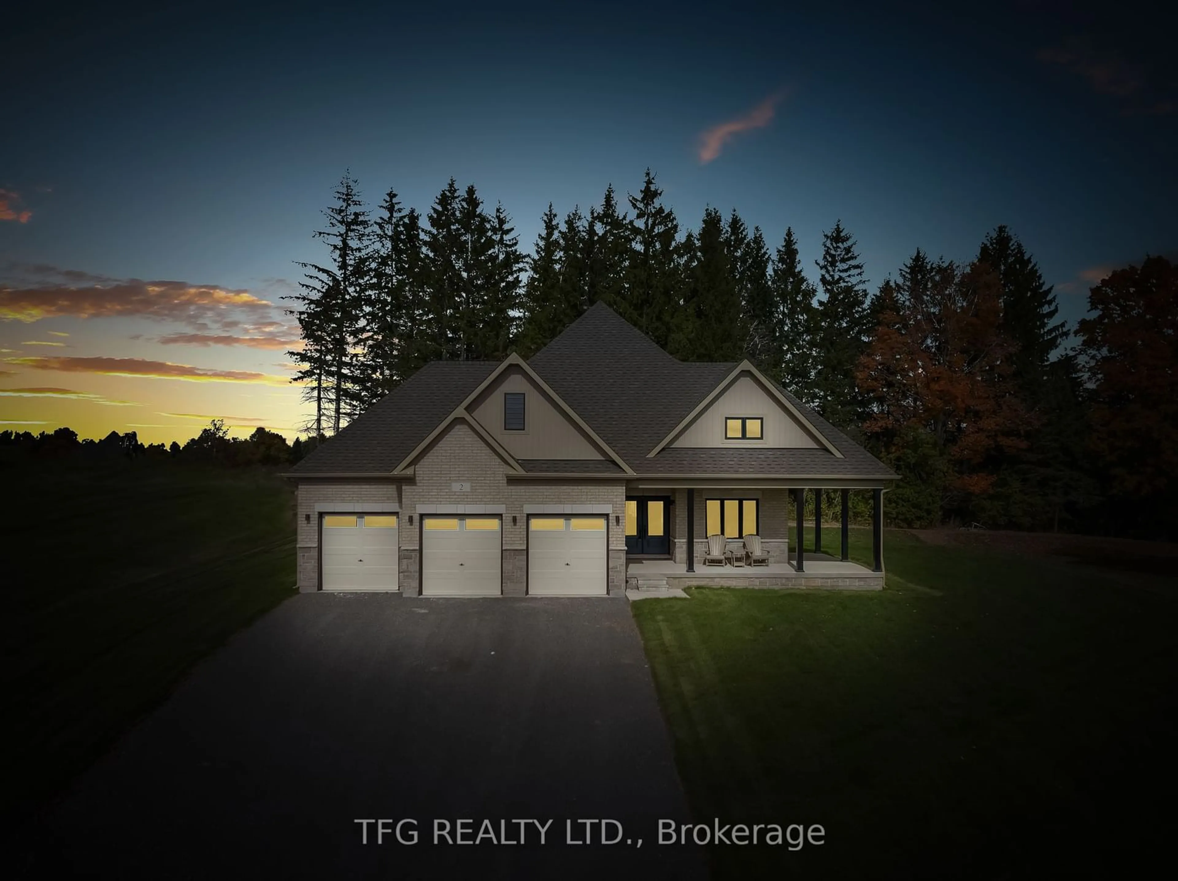 Frontside or backside of a home, cottage for 2 Cameron Crt, Cavan Monaghan Ontario L0A 1C0