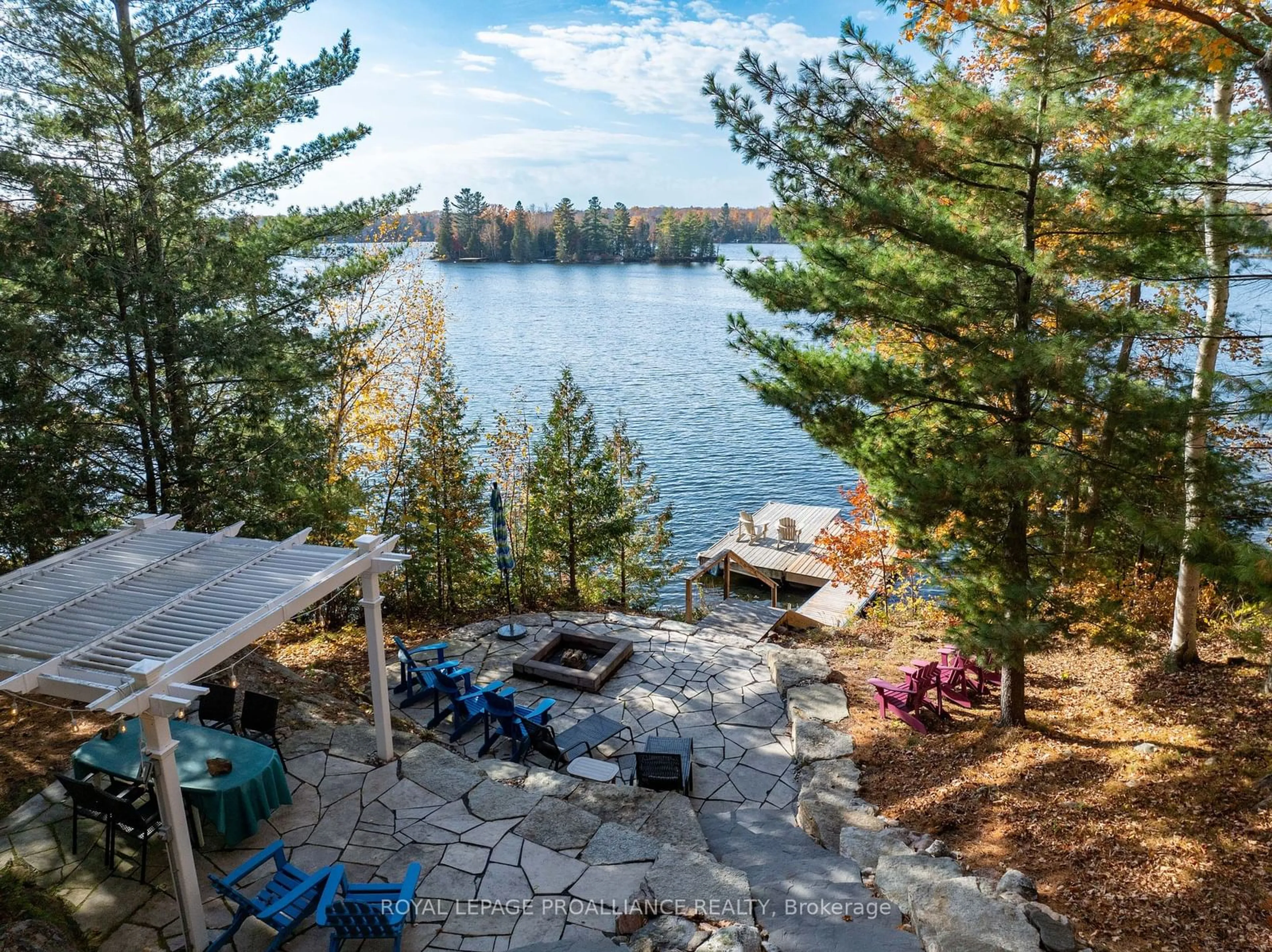 Patio, cottage for 2012 Shibley Rd, Central Frontenac Ontario K0H 2B0