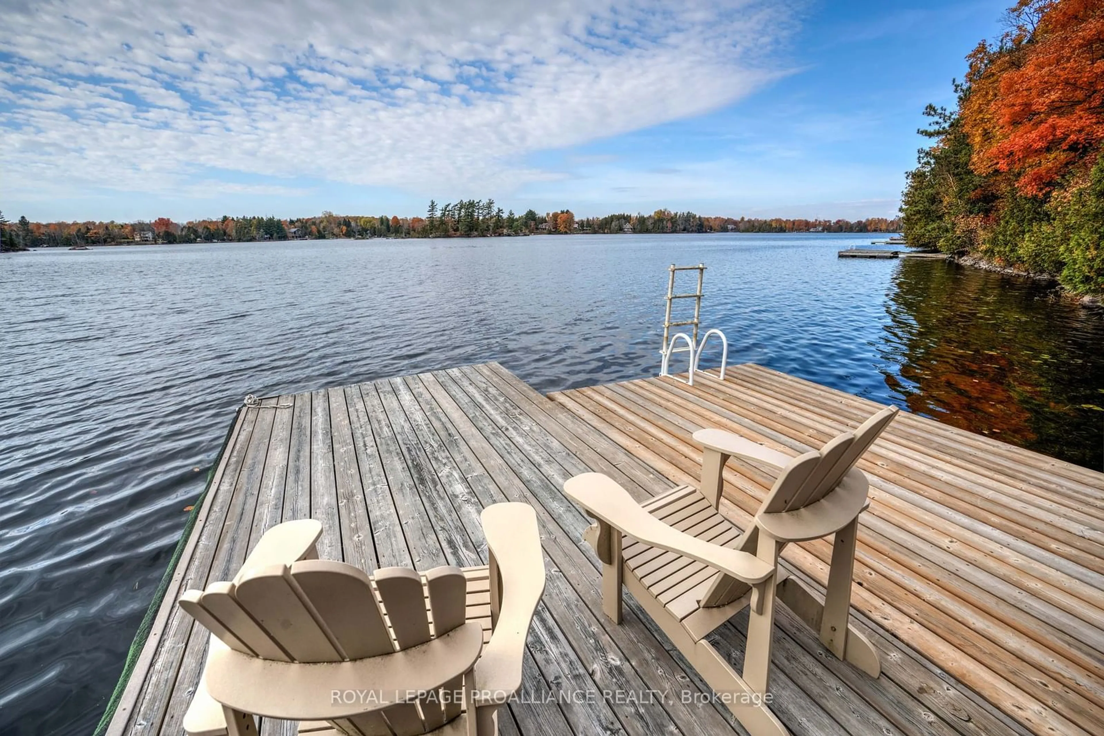 Patio, lake for 2012 Shibley Rd, Central Frontenac Ontario K0H 2B0