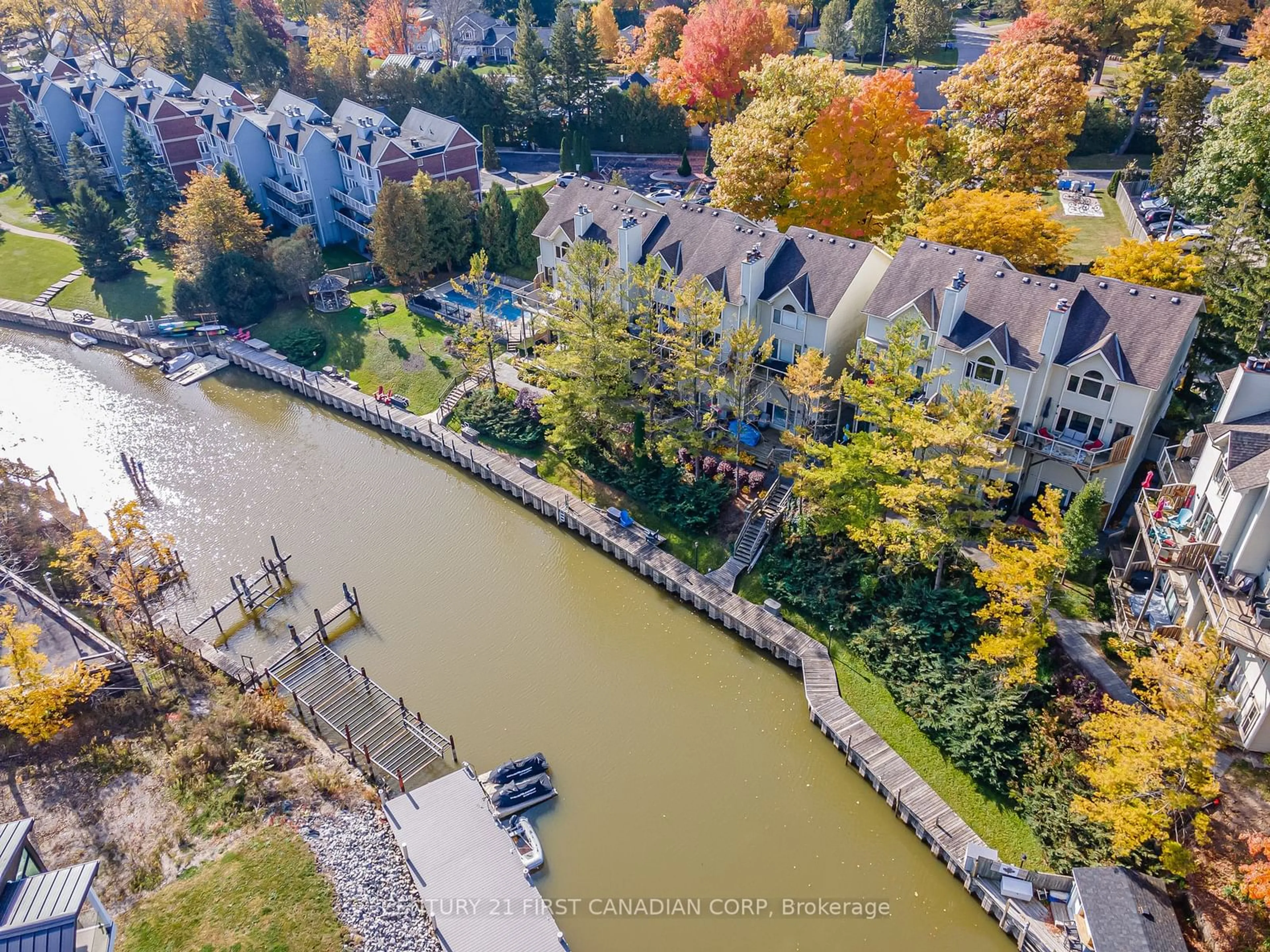 A pic from exterior of the house or condo, the view of lake or river for 40 Ontario St #20, Lambton Shores Ontario N0M 1T0