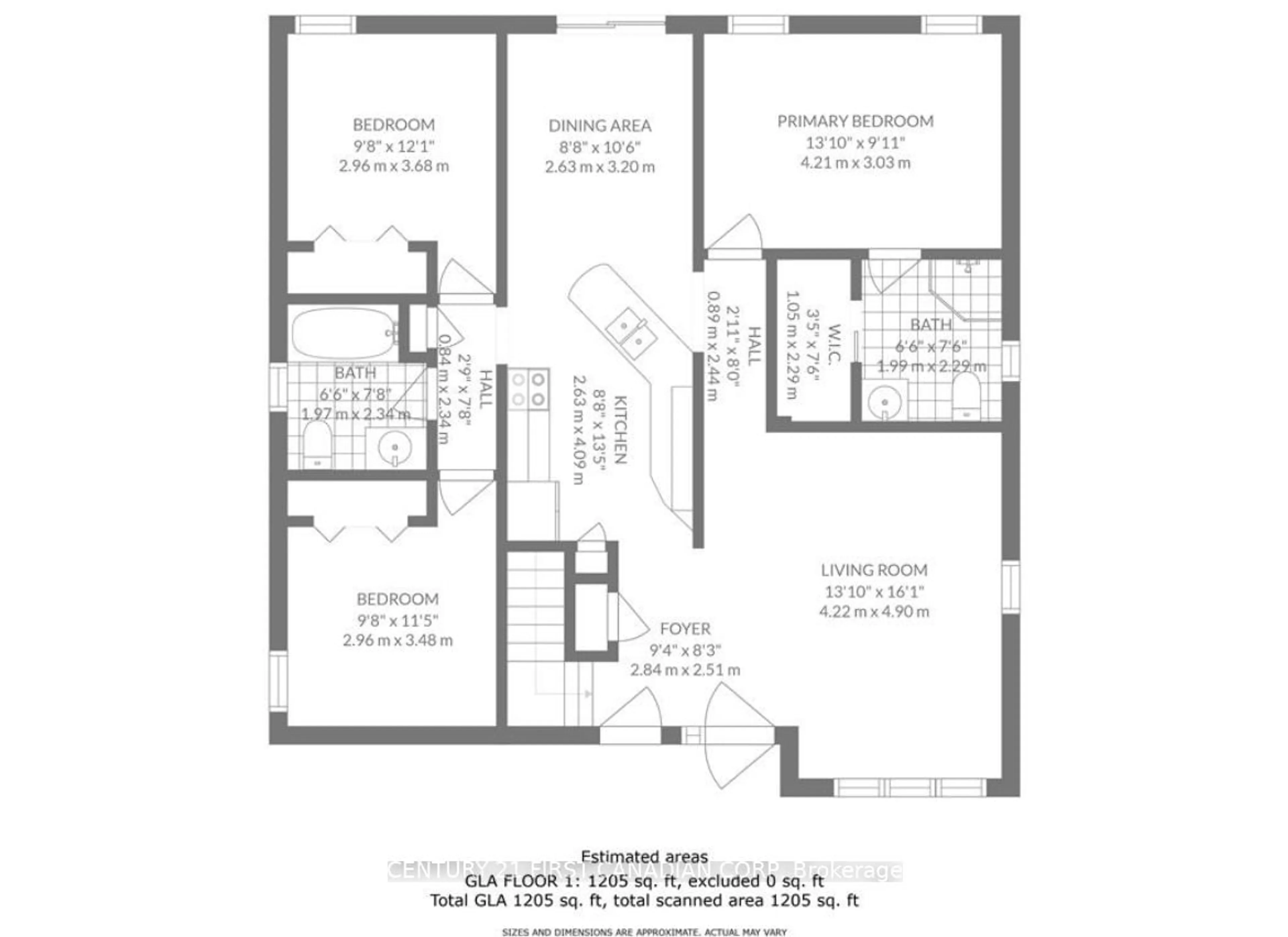 Floor plan for 38 St. Michael's St, Norfolk Ontario N4B 3C8