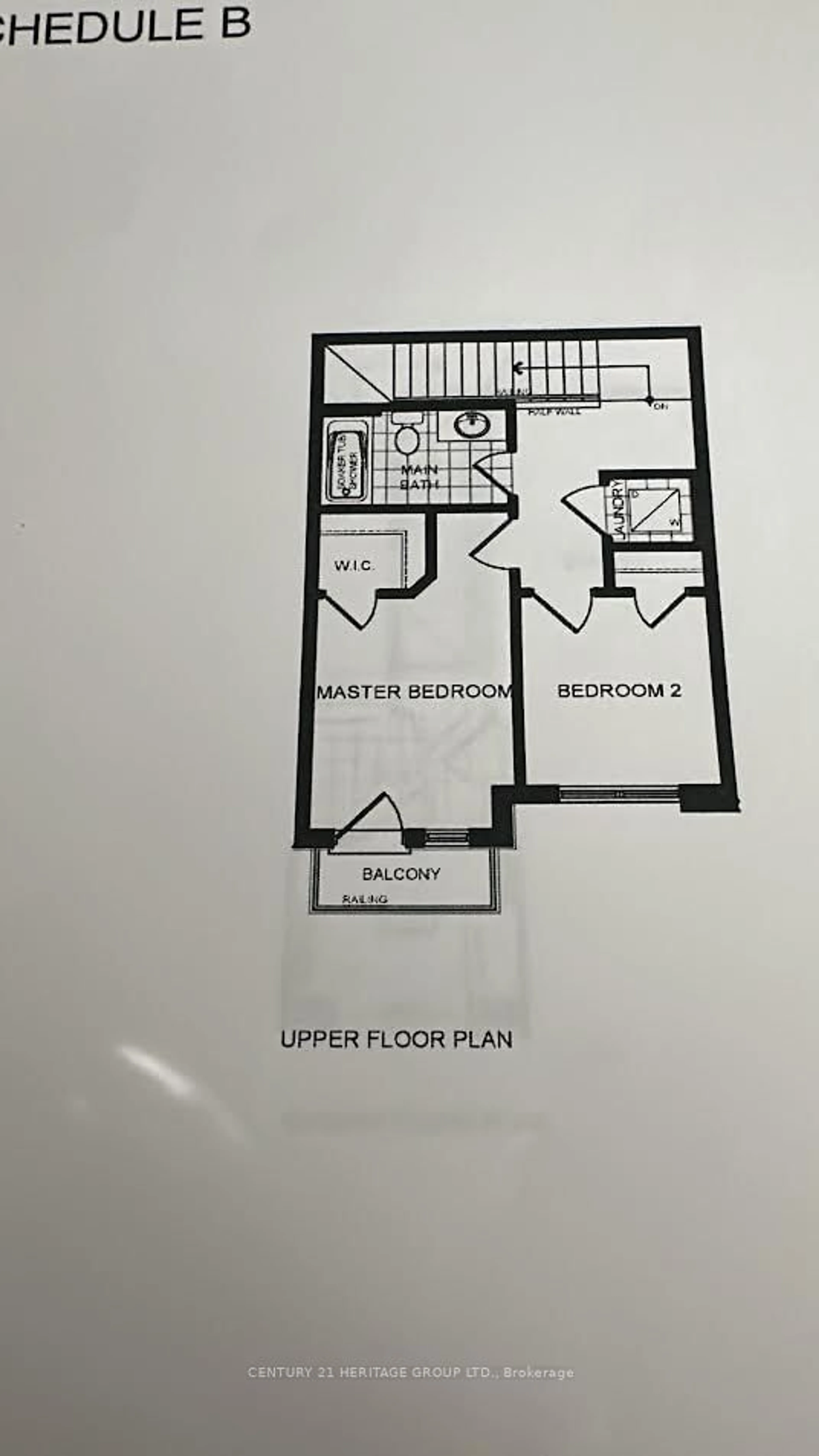 Floor plan for 620 Colborne St #2, Brantford Ontario N3T 0Y1