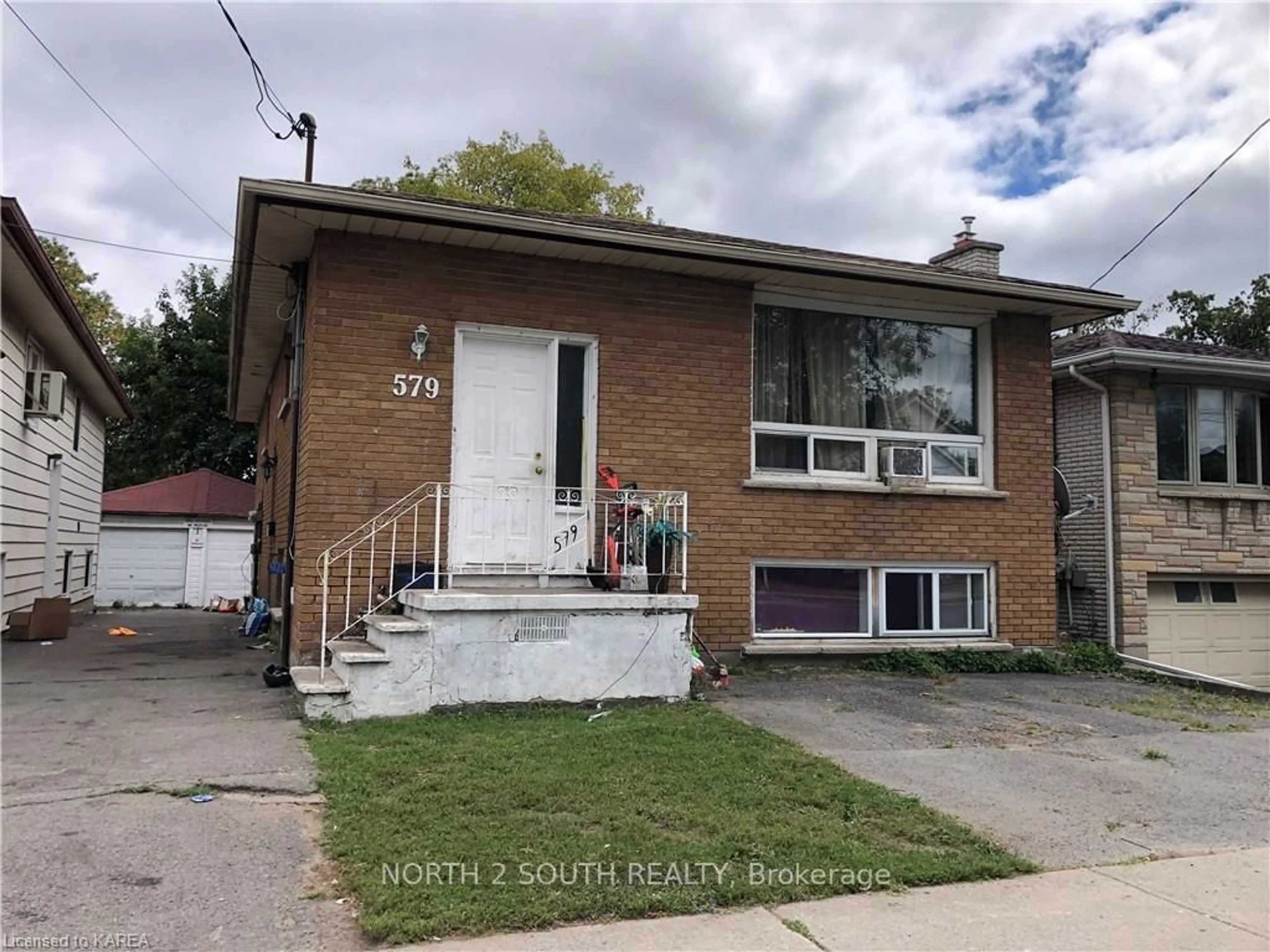 Frontside or backside of a home, the street view for 579 Macdonnell St, Kingston Ontario K7K 4W9