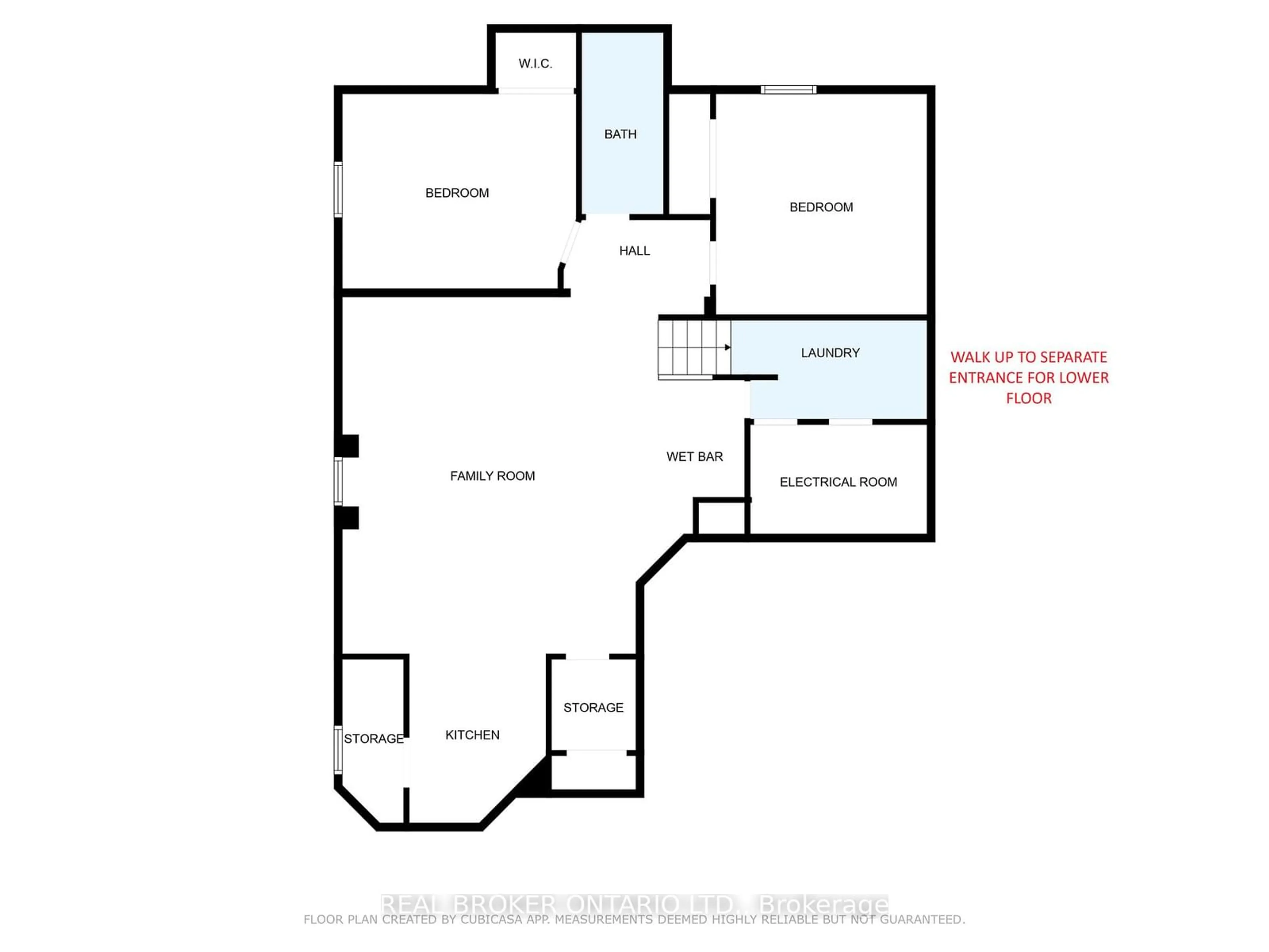 Floor plan for 56 Bosworth St, Hamilton Ontario L9K 1N9