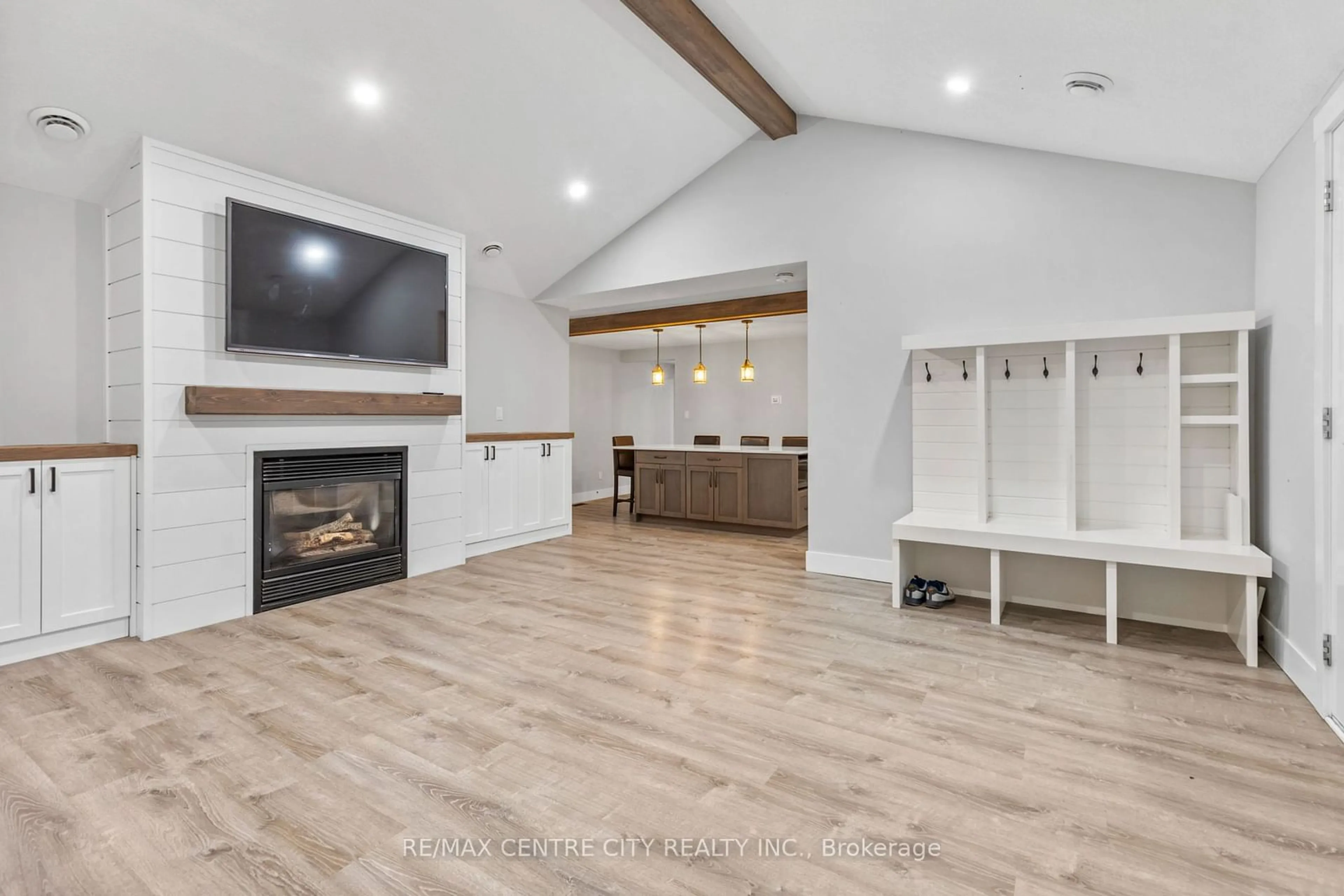 Living room, wood floors for 7957 Argyle St, Southwold Ontario N0L 1K0