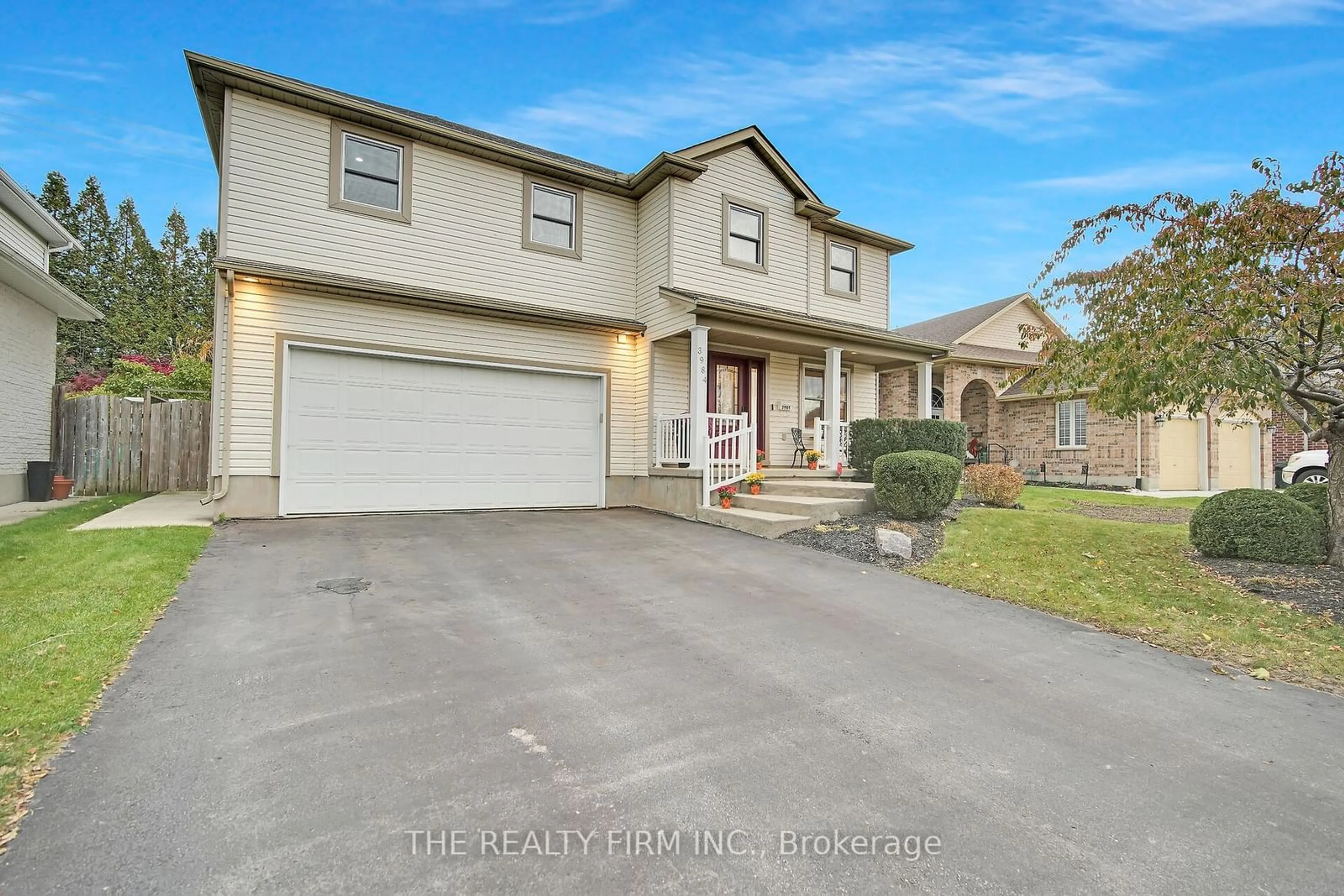 Frontside or backside of a home, the street view for 3984 Malpass Rd, London Ontario N6P 1E7