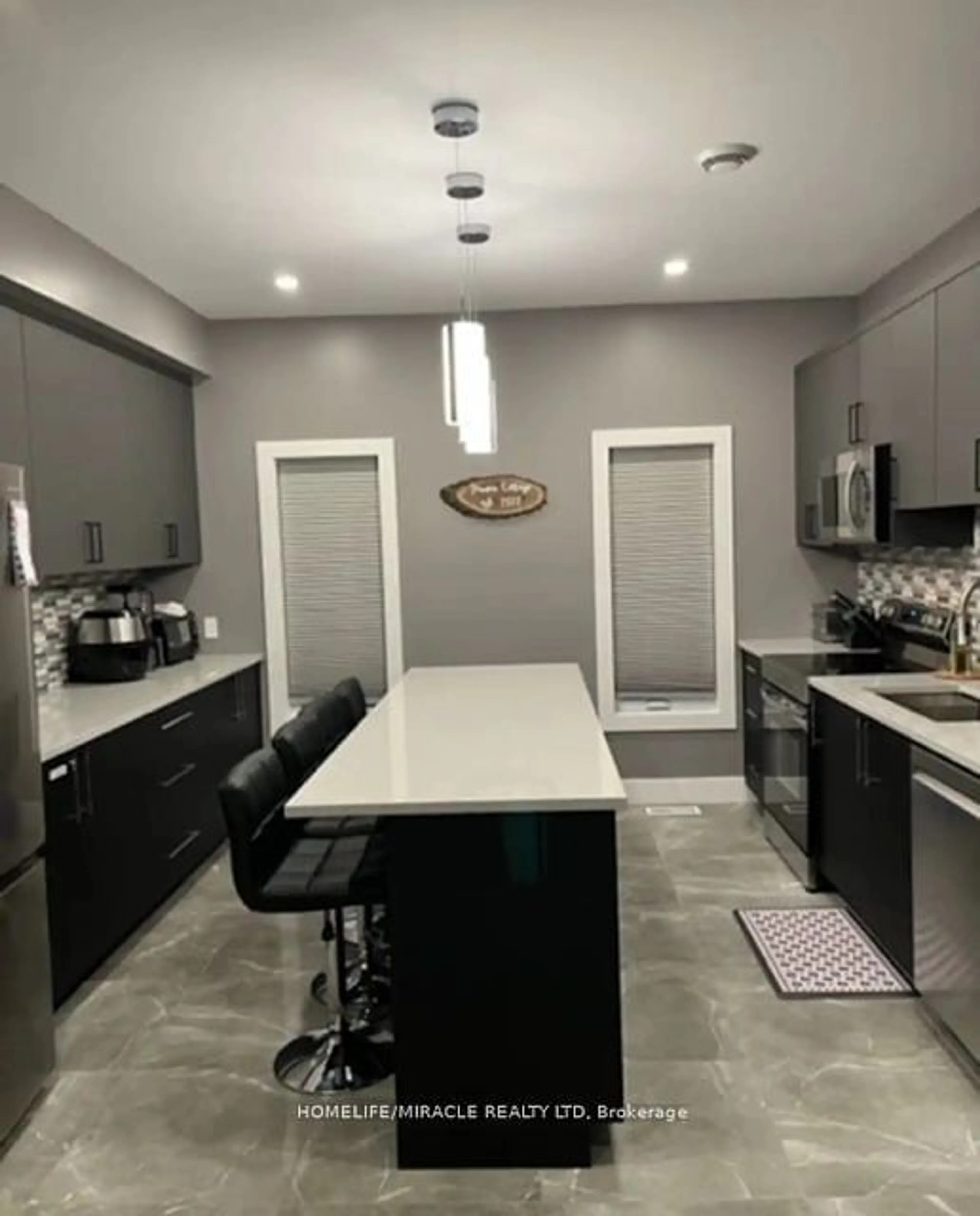 Contemporary kitchen, wood floors for 20 Sauble Falls Pkwy, Saugeen Shores Ontario N0H 2G0