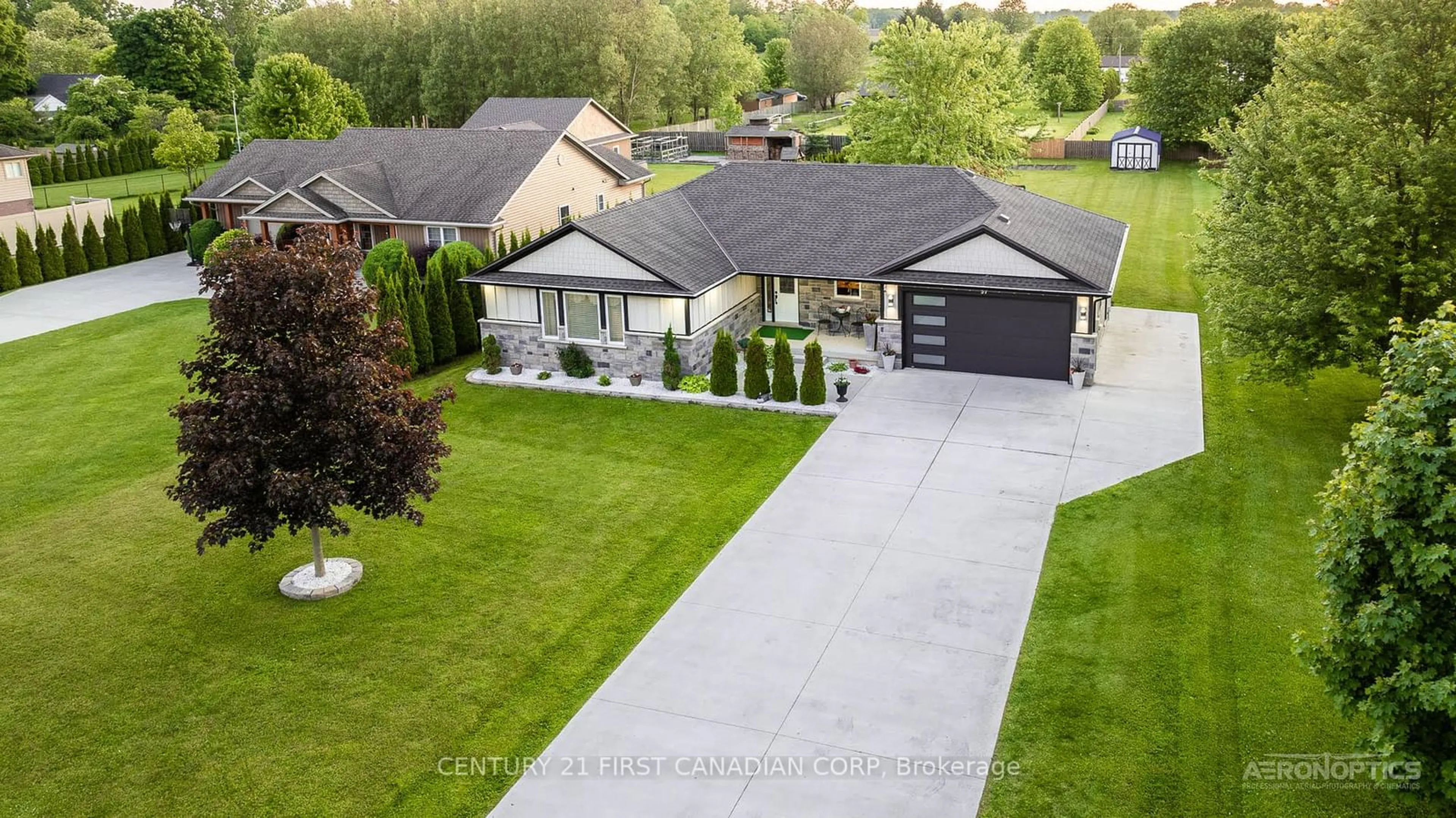 Frontside or backside of a home, the street view for 37 Union St, Bayham Ontario N0J 1Z0