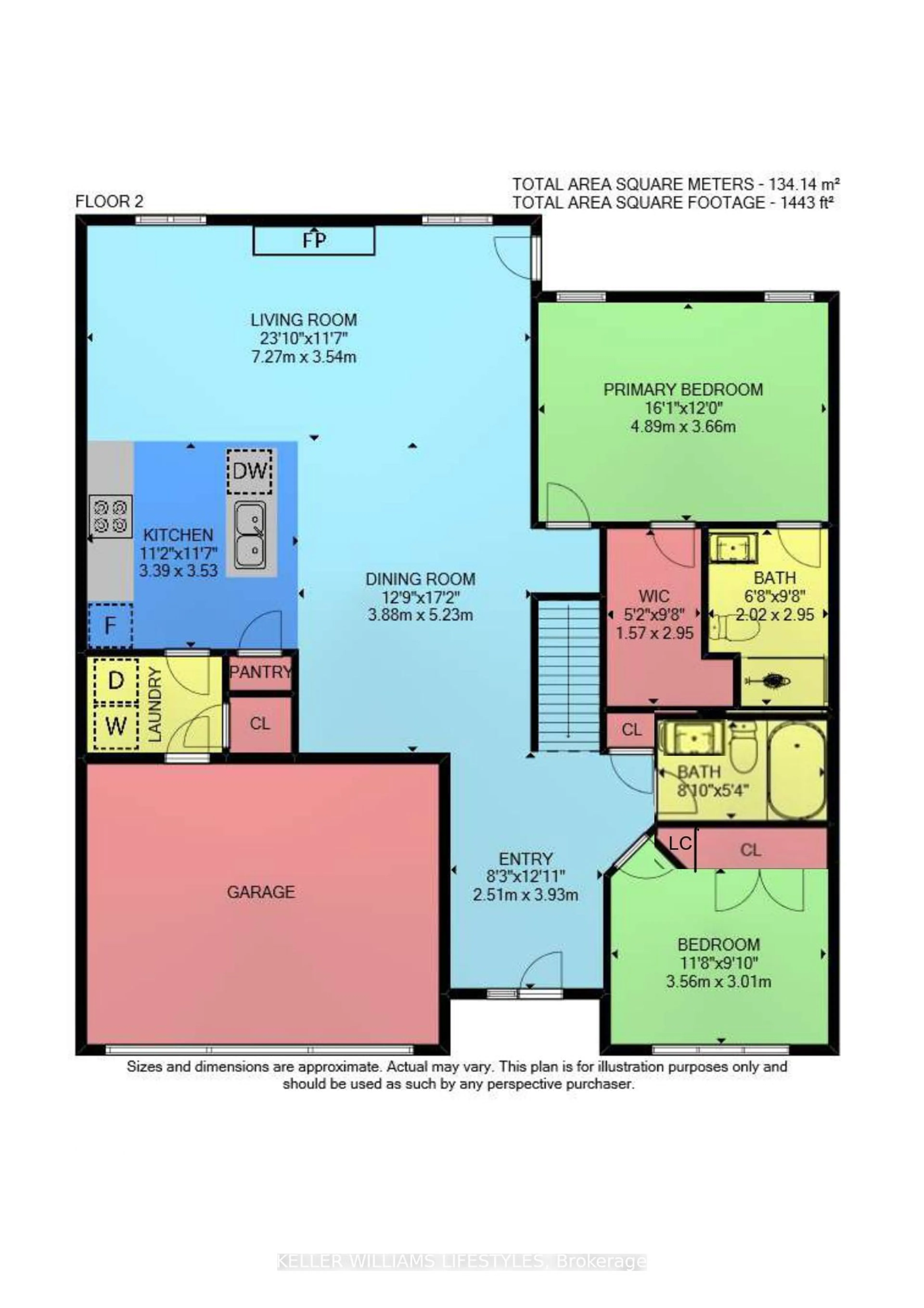 Floor plan for 3447 Morgan Cres, London Ontario N6L 0C6