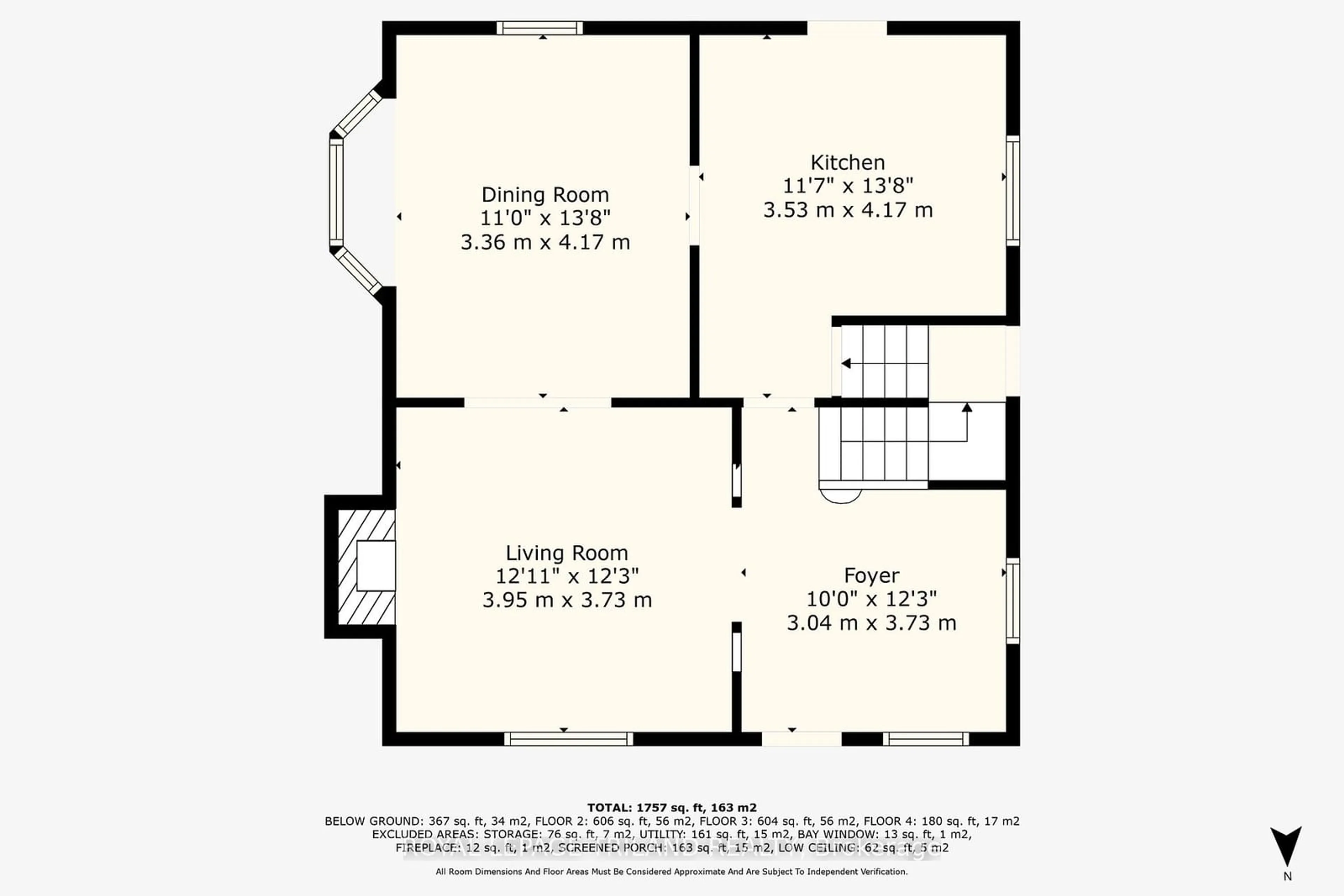 Floor plan for 67.5 CHESTNUT St, St. Thomas Ontario N5R 2A8