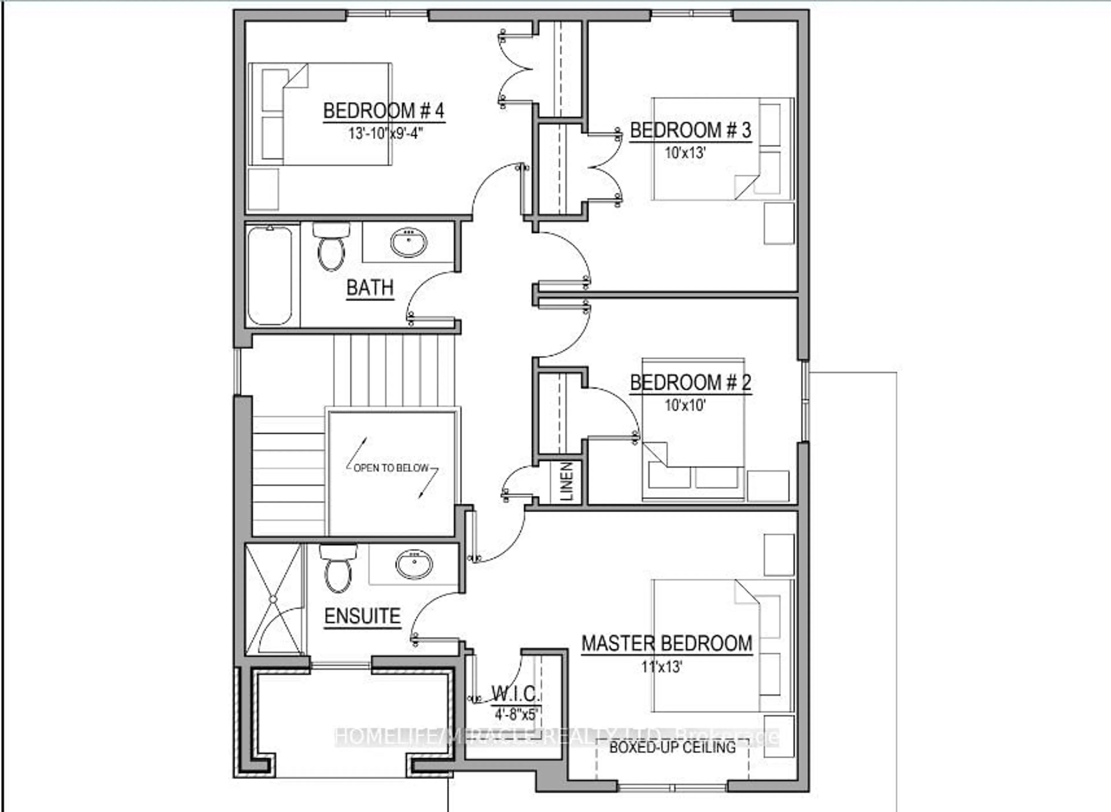 Floor plan for 6509 Heathwood Ave, London Ontario N6P 1H5