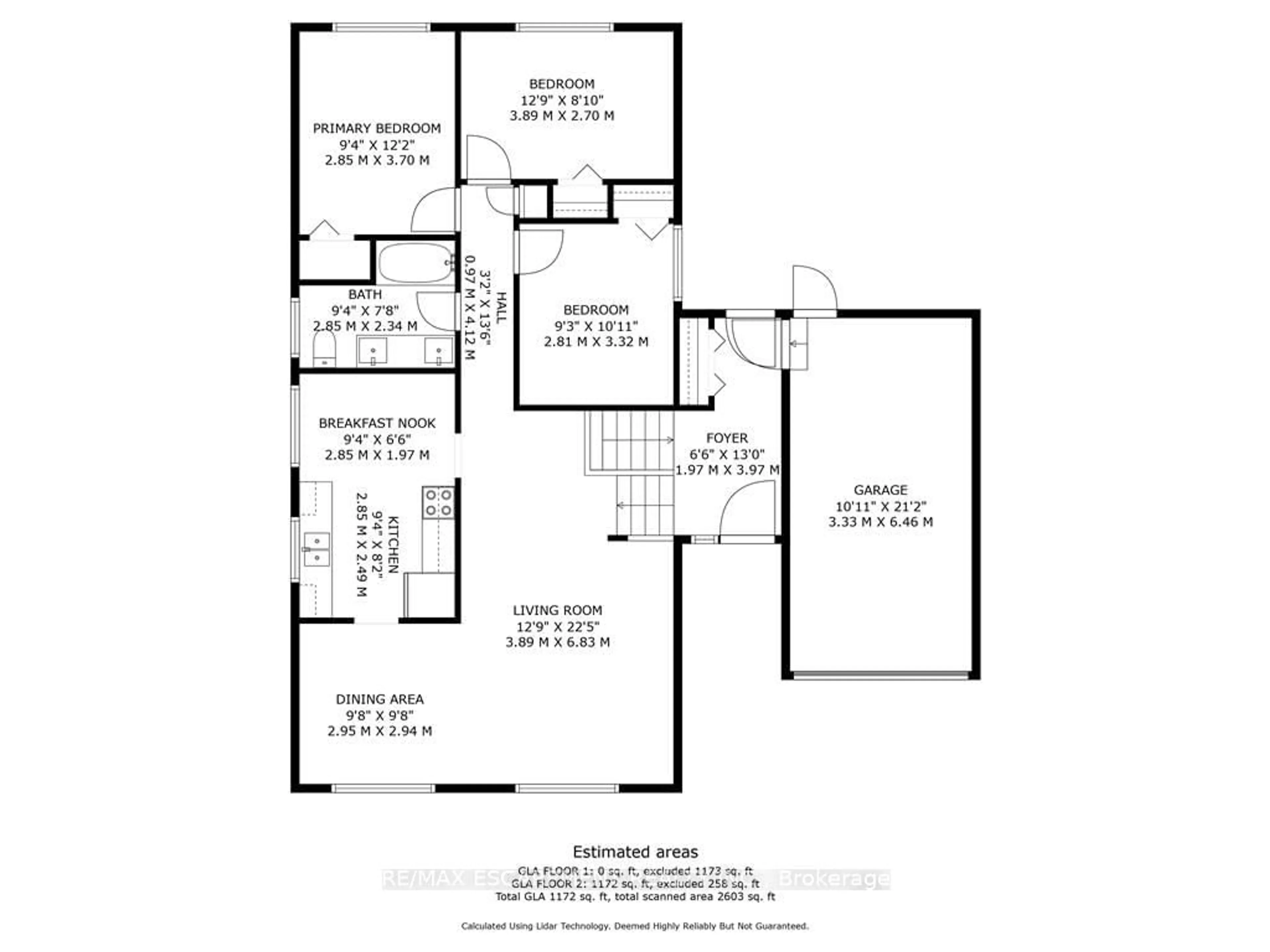 Floor plan for 47 Jasmine St, Hamilton Ontario L8V 2N1