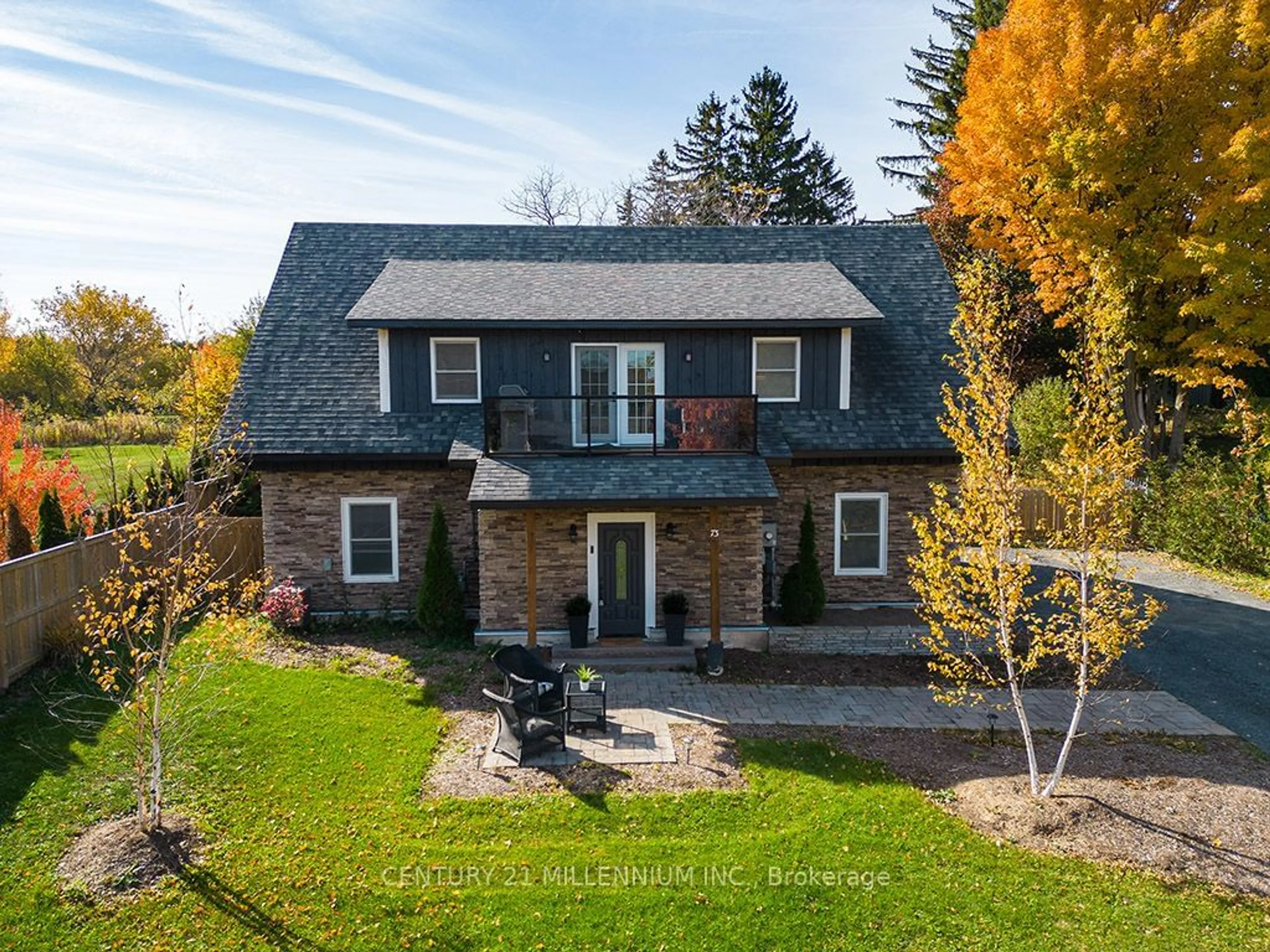 Home with brick exterior material for 73 Arthur St, Blue Mountains Ontario N0H 2P0