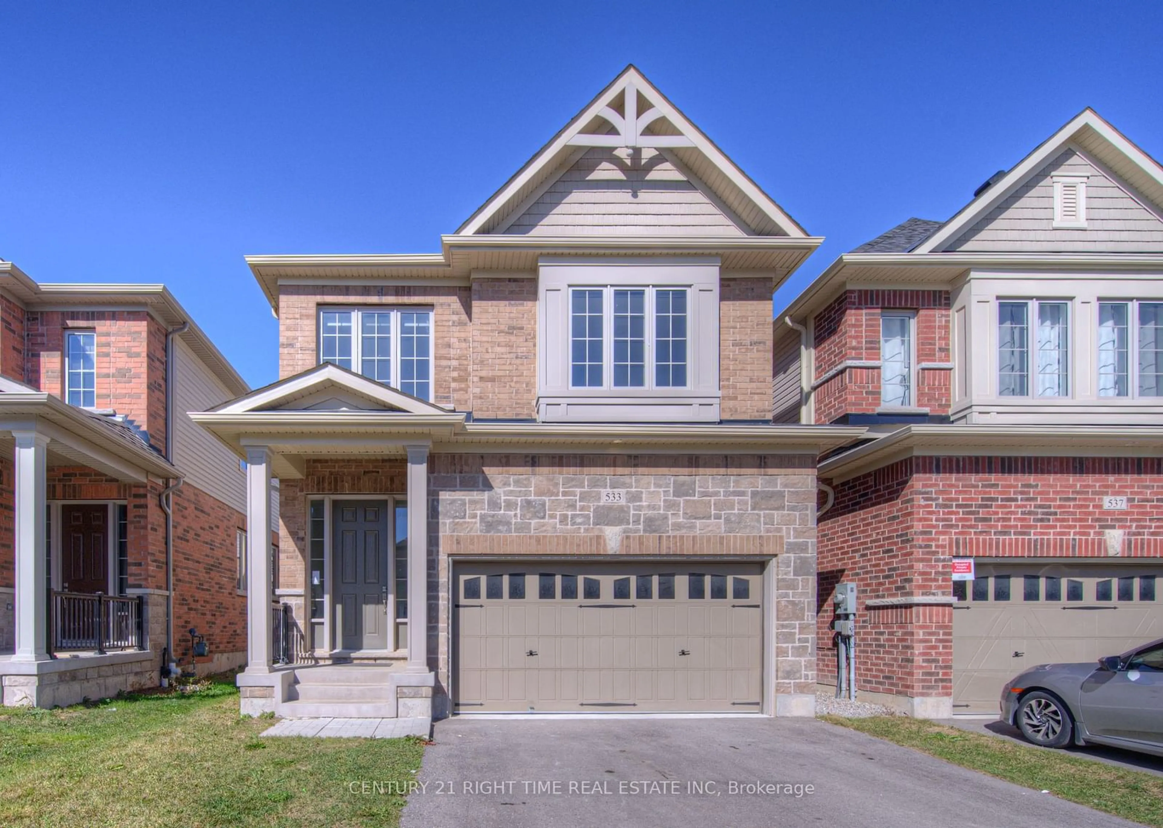 Home with brick exterior material for 533 Beckview Cres, Kitchener Ontario N2R 0R3