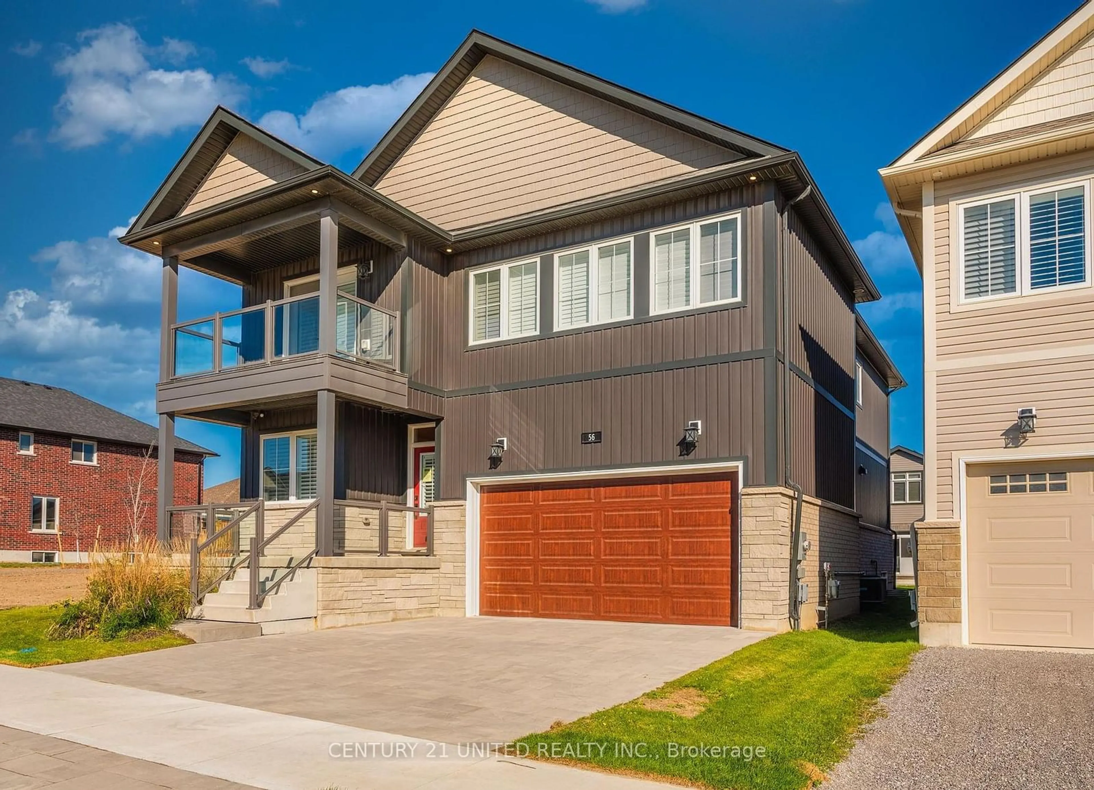 Frontside or backside of a home, the street view for 56 York Dr, Smith-Ennismore-Lakefield Ontario K9K 0G3