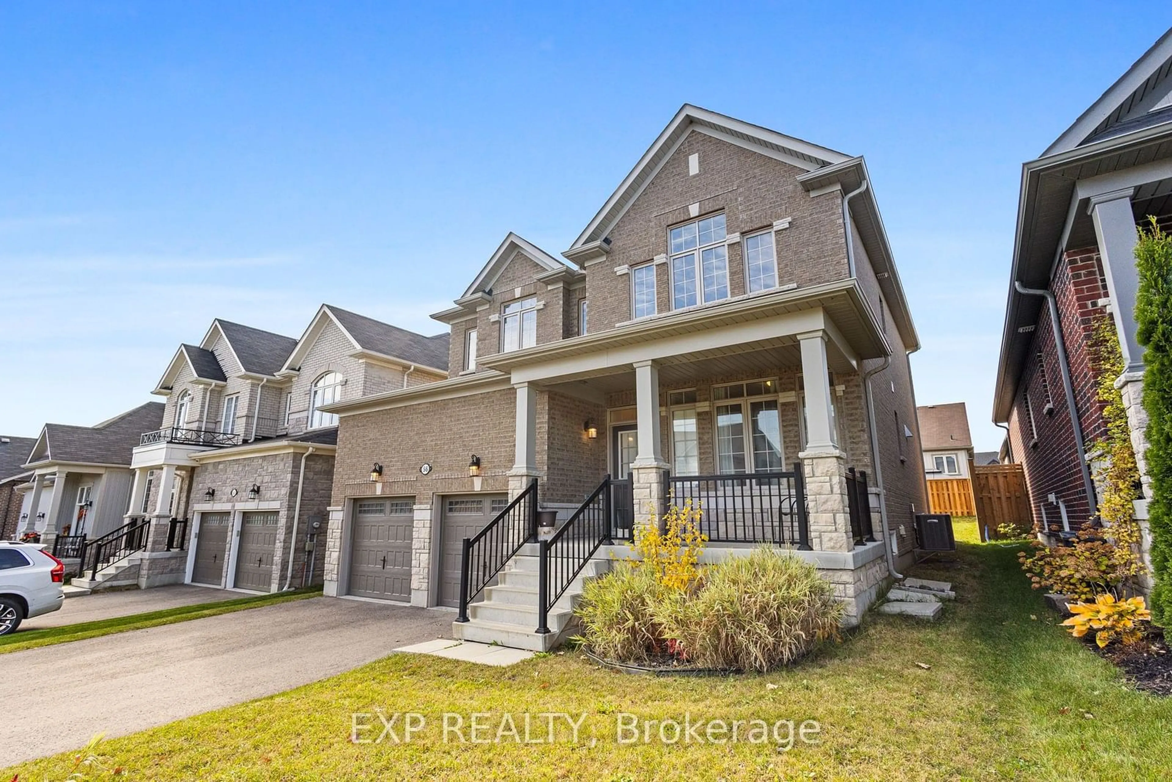 Frontside or backside of a home, the street view for 56 Horizon Ave, Cavan Monaghan Ontario L0A 1G0