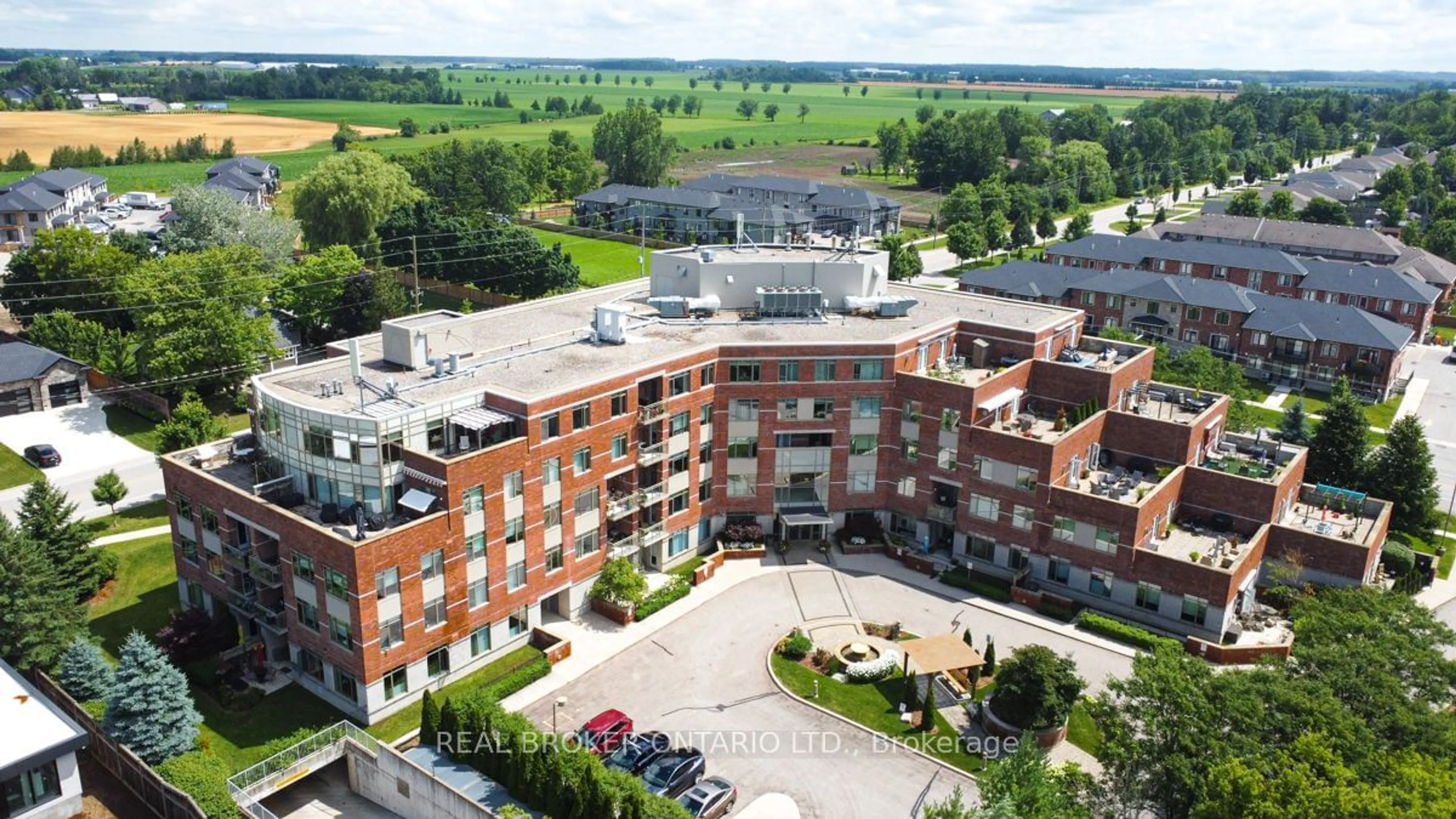 A pic from exterior of the house or condo, the front or back of building for 400 Romeo St #113, Stratford Ontario N5A 0A2