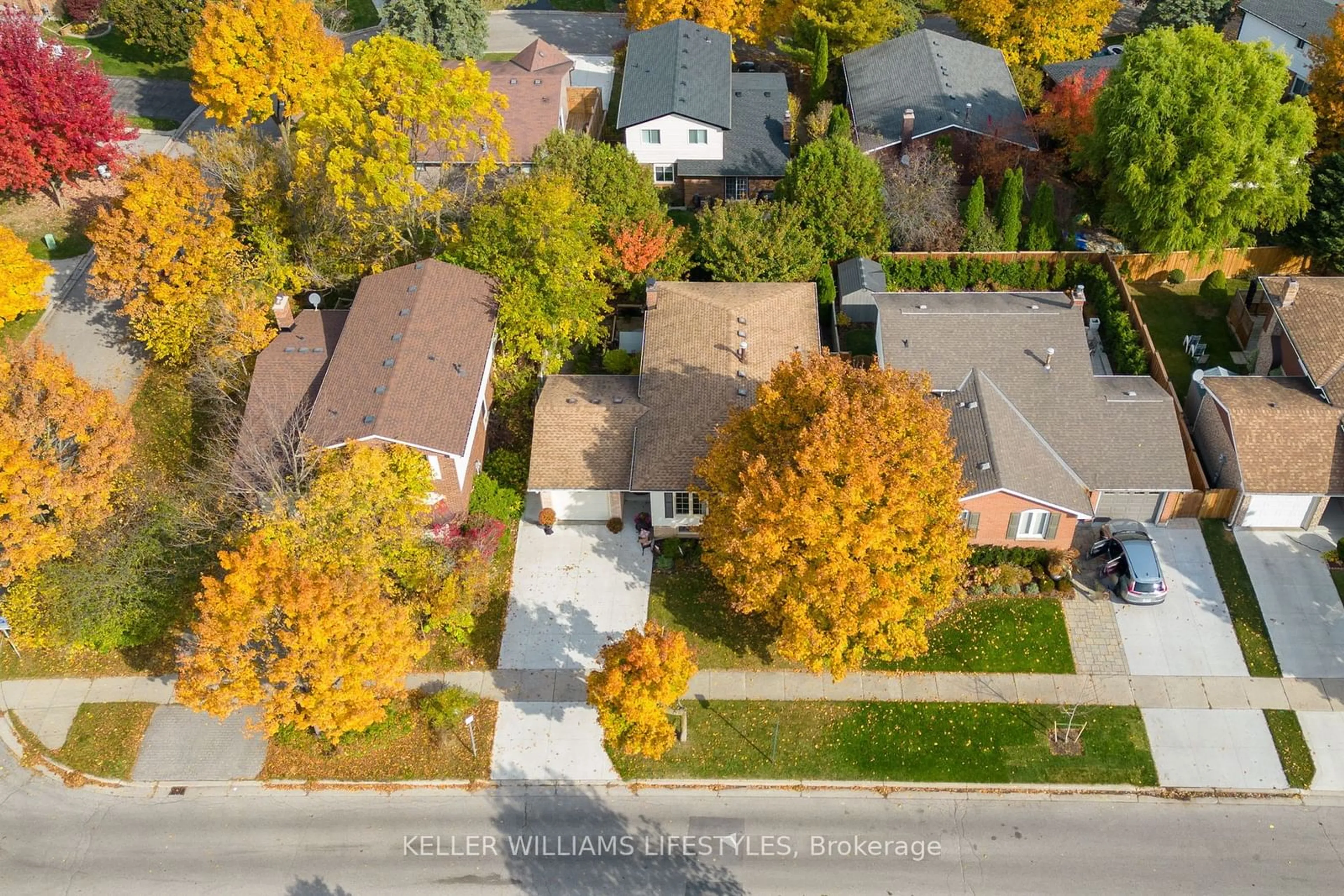 Frontside or backside of a home, the street view for 1873 Aldersbrook Rd, London Ontario N6G 3R4